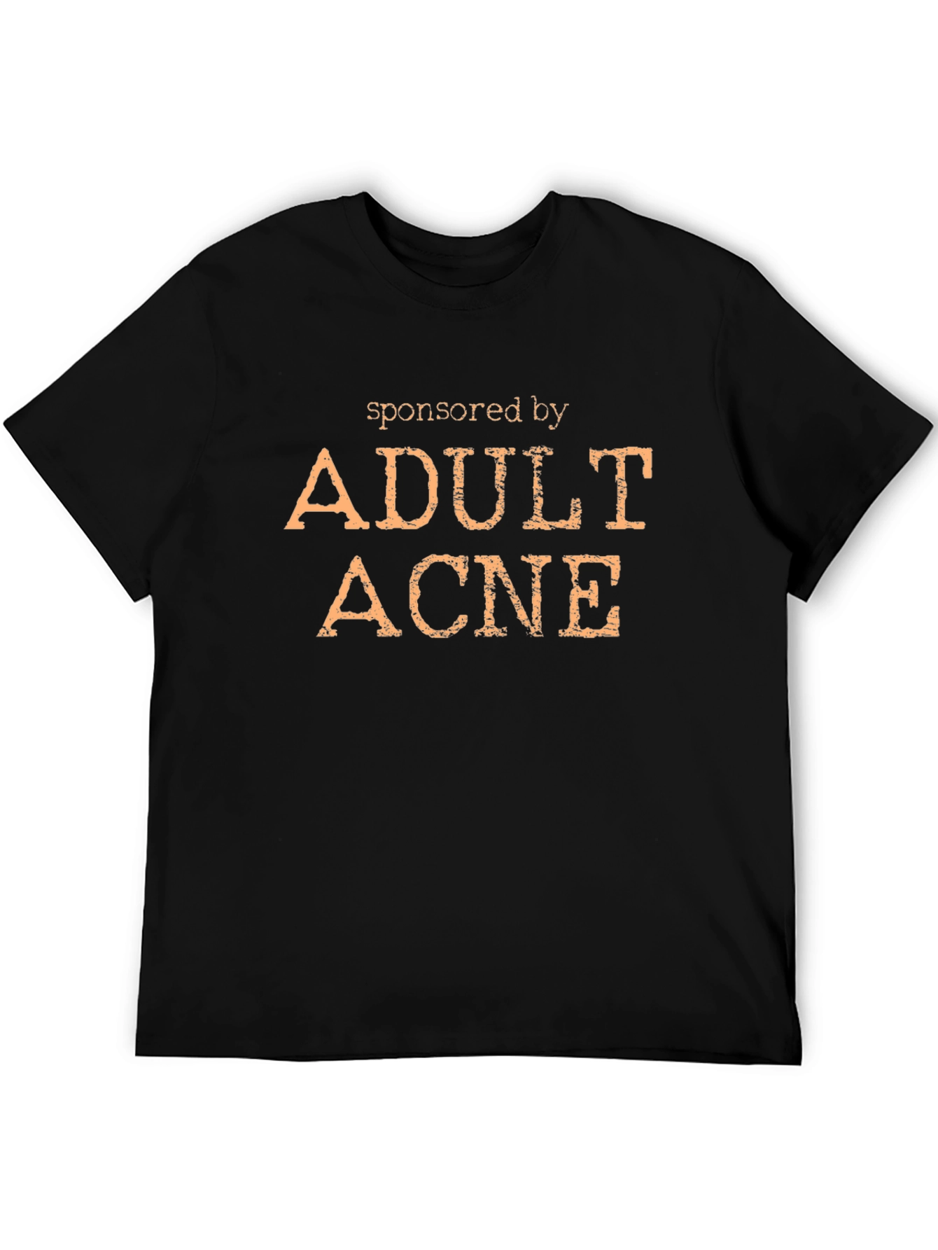 Adult Acne Sponsored T-Shirt - Funny Slogan Tee