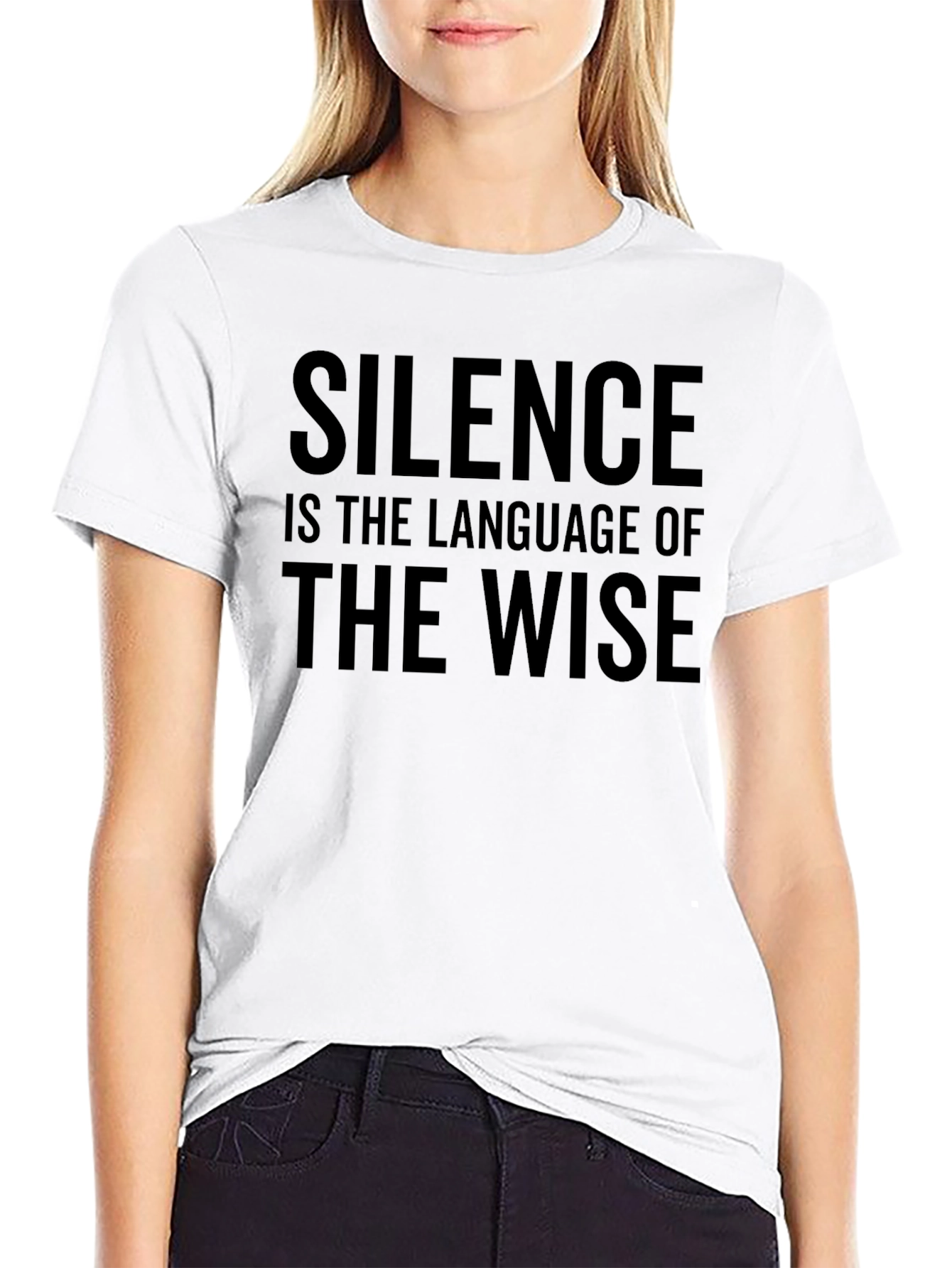 Silence Is The Language of The Wise T-Shirt