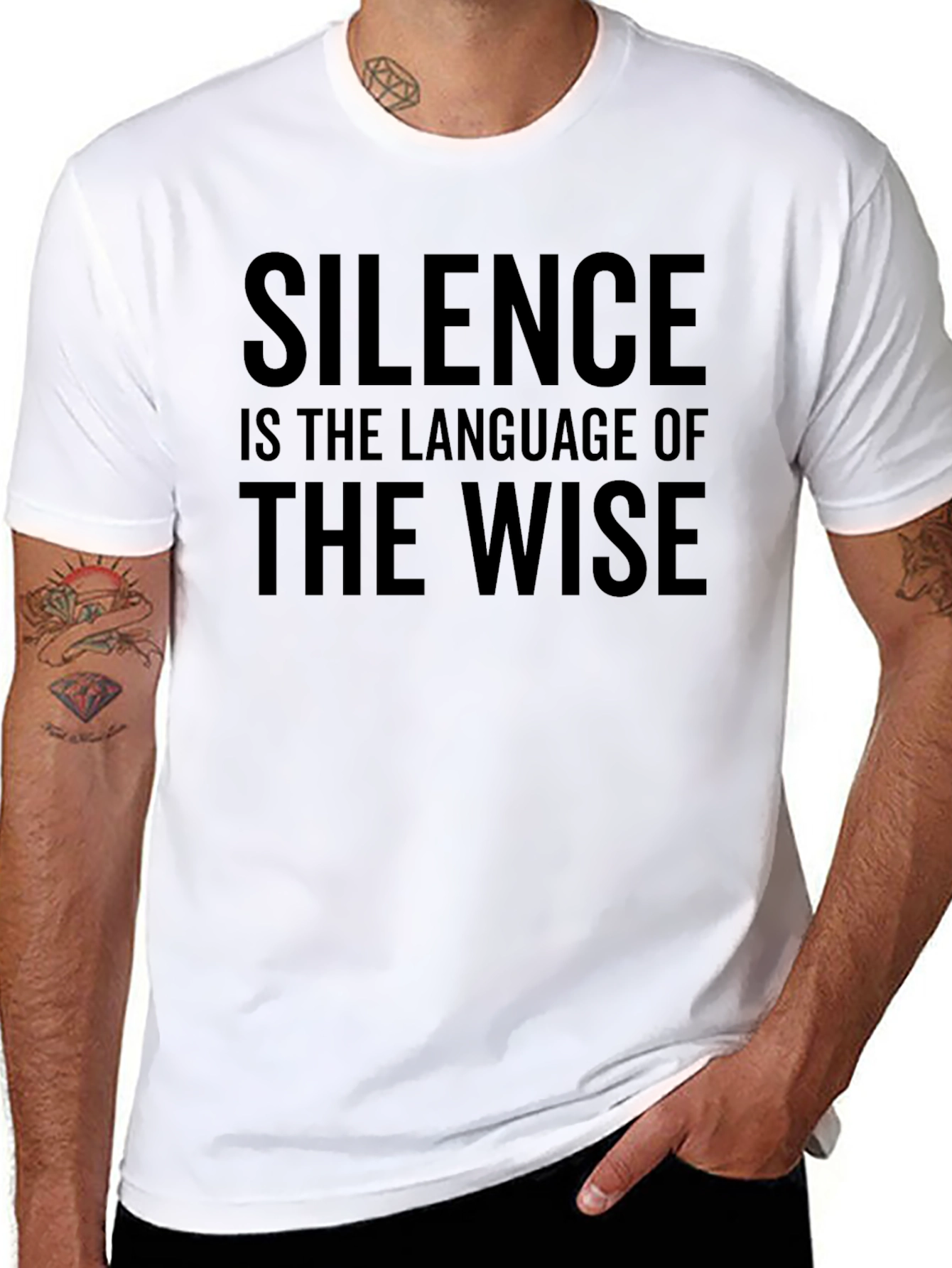 Silence Is The Language of The Wise T-Shirt