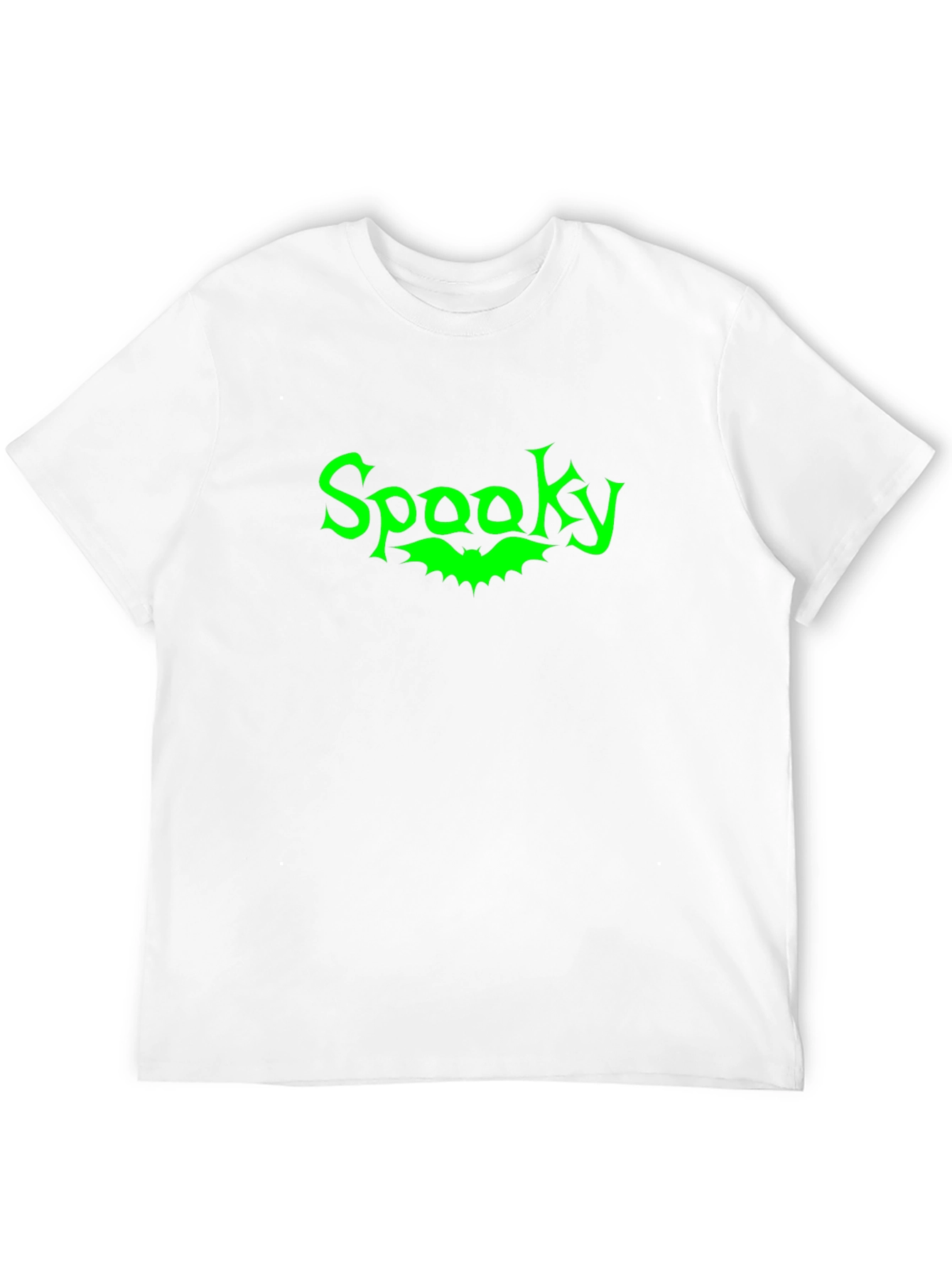 Spooky Bat Graphic Tee - Halloween Apparel