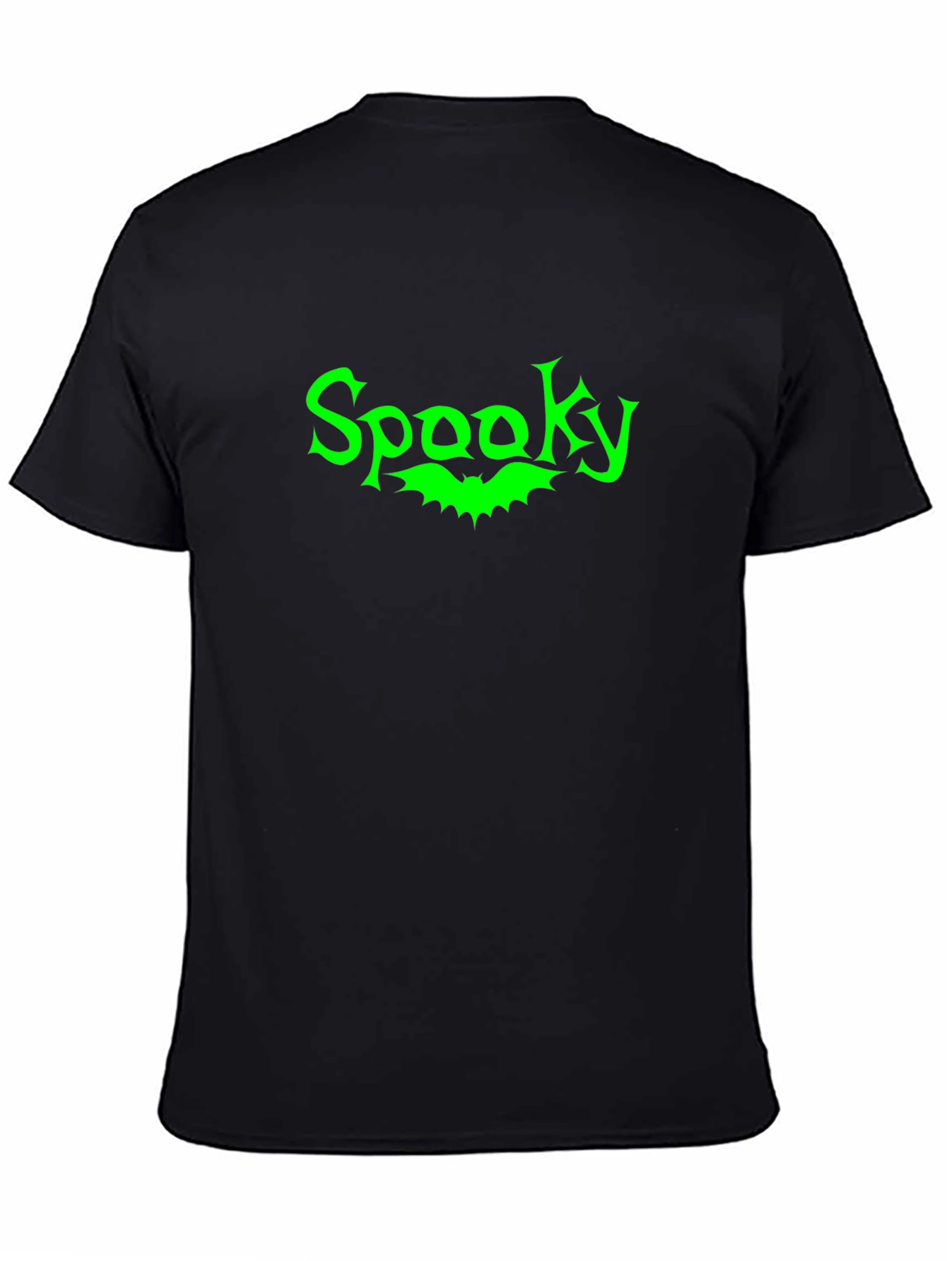 Spooky Bat Graphic Tee - Halloween Apparel