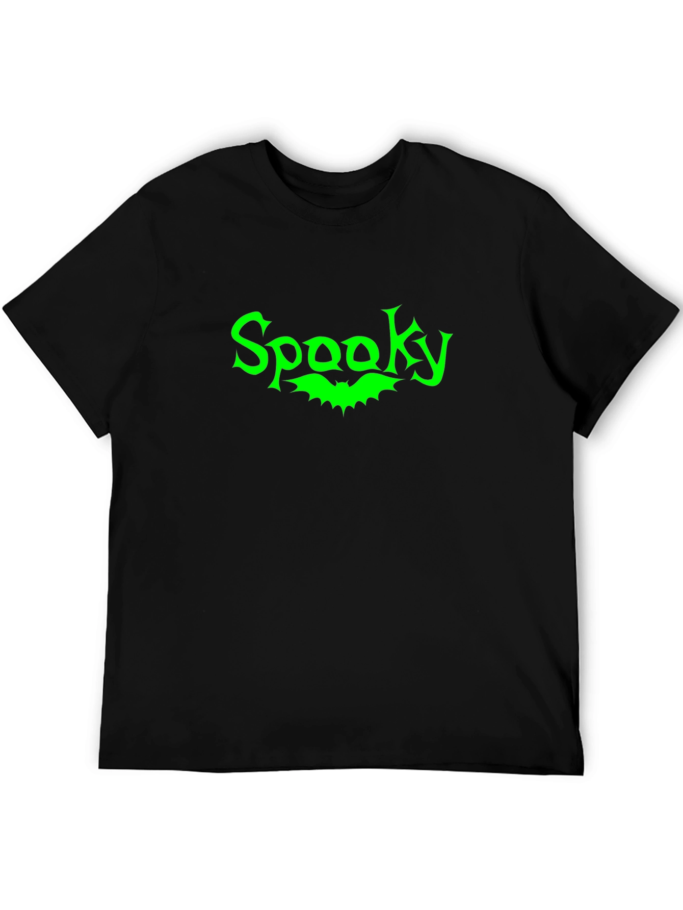 Spooky Bat Graphic Tee - Halloween Apparel
