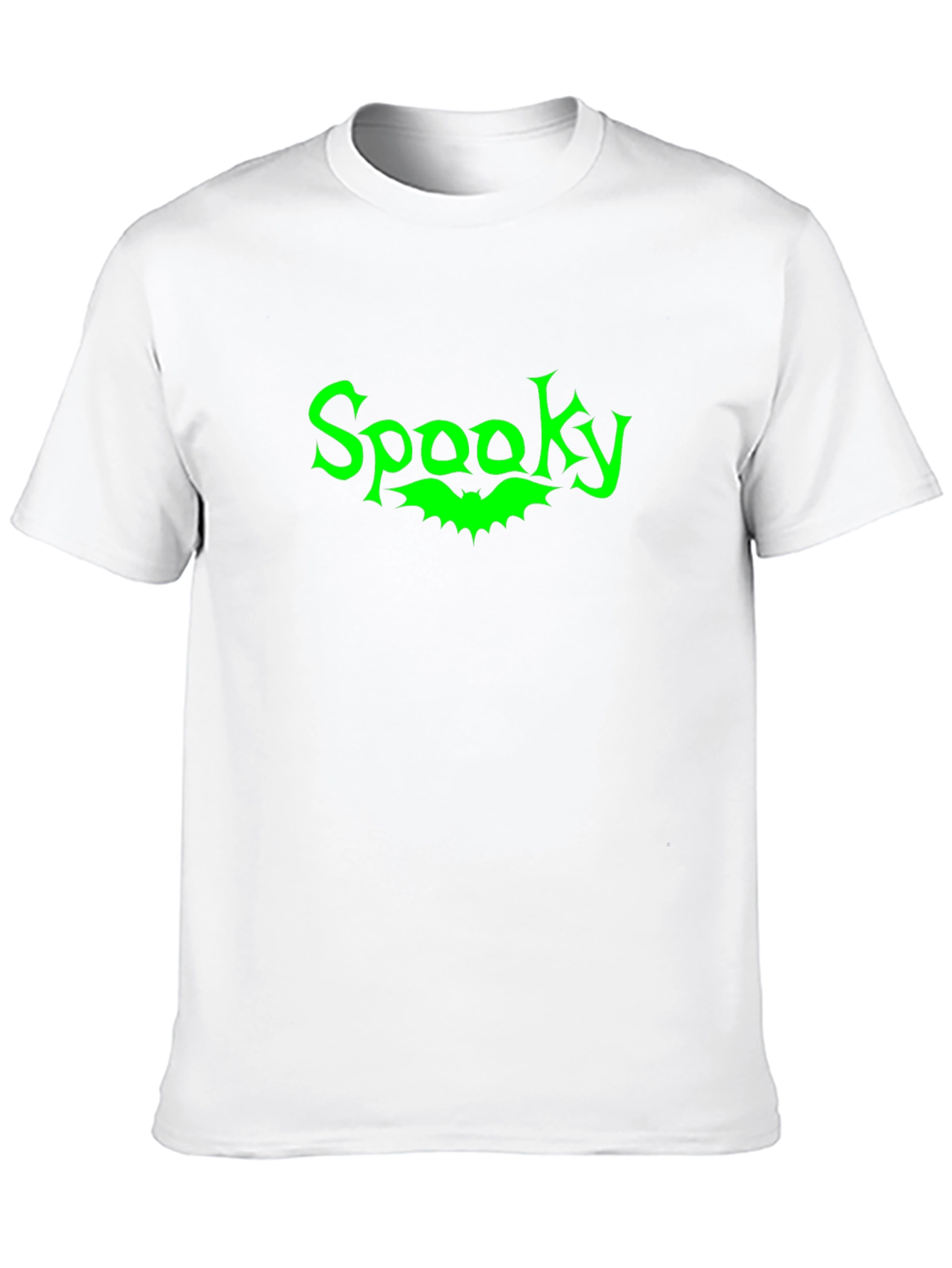 Spooky Bat Graphic Tee - Halloween Apparel