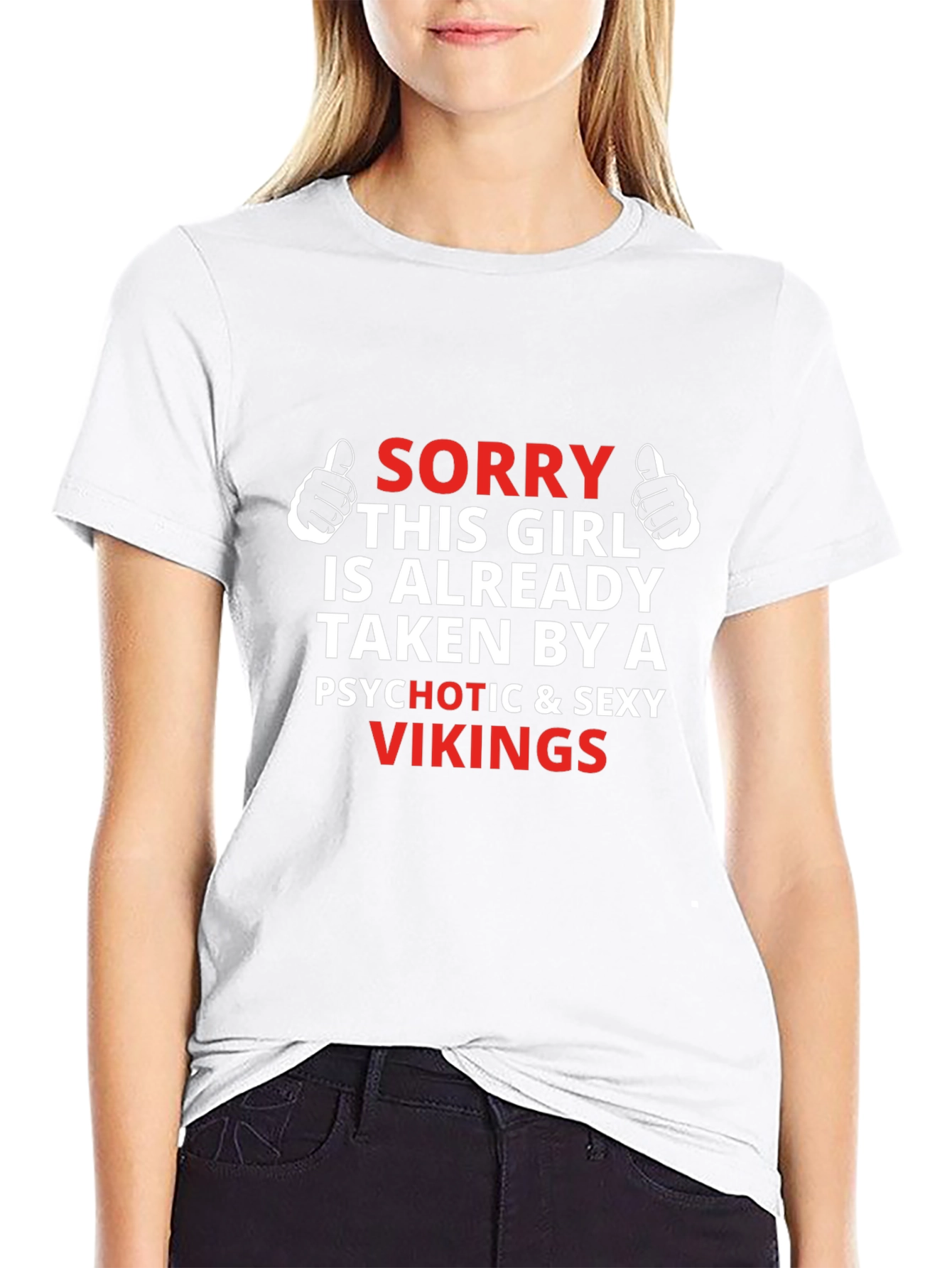 Sorry Taken by Vikings Graphic Tee