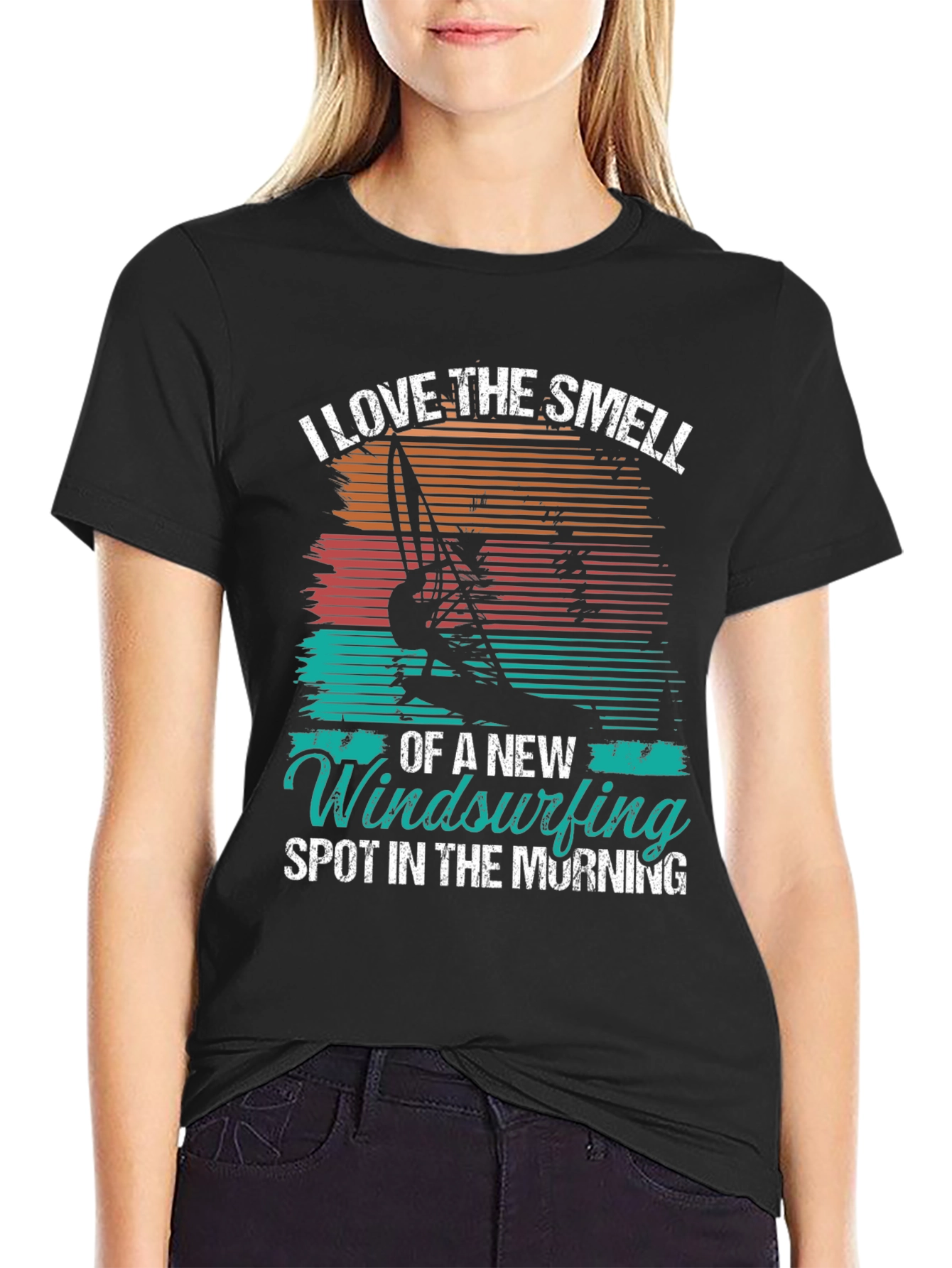 Windsurfing Graphic T-Shirt