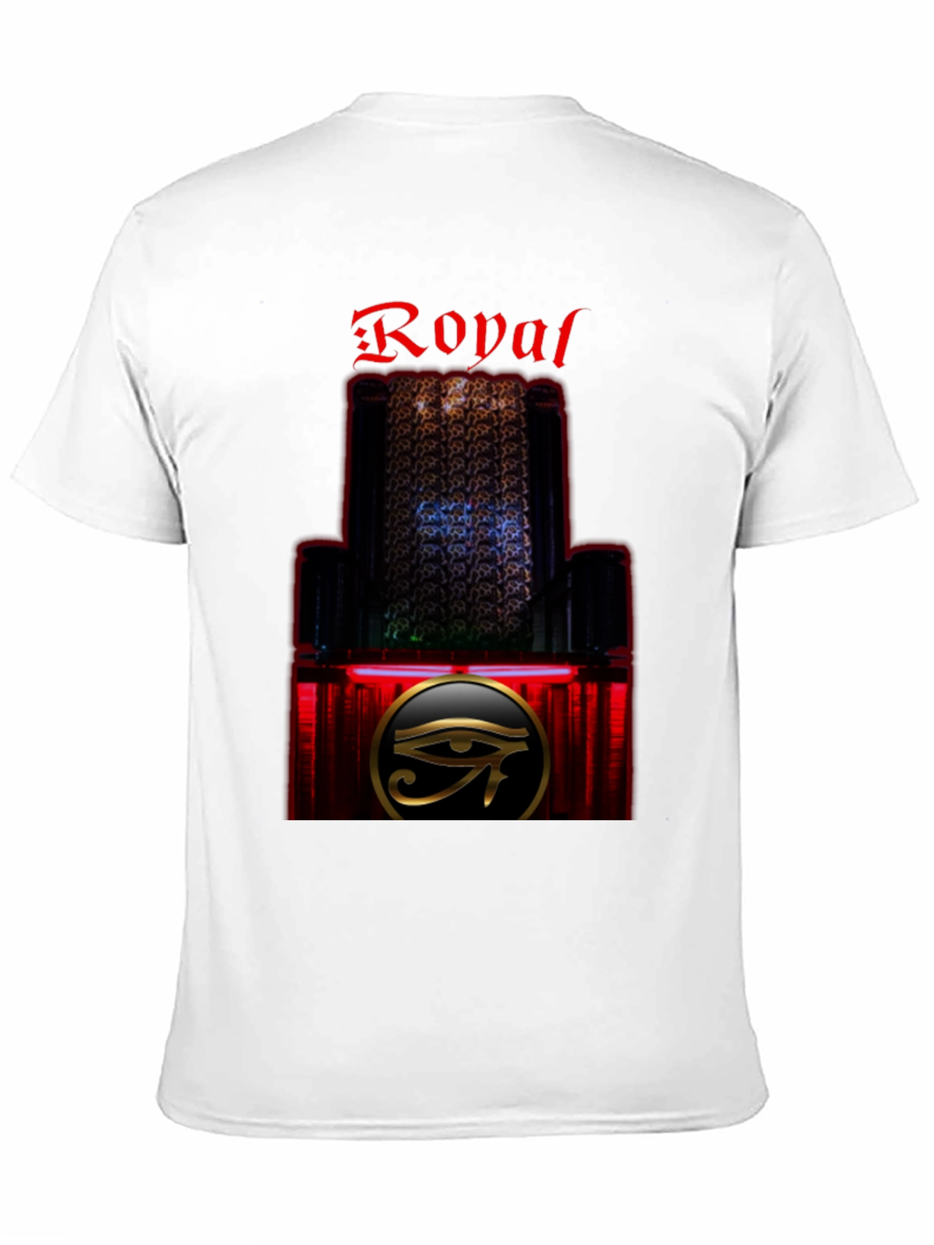 Royal Eye Graphic T-Shirt - Stylish Black Tee