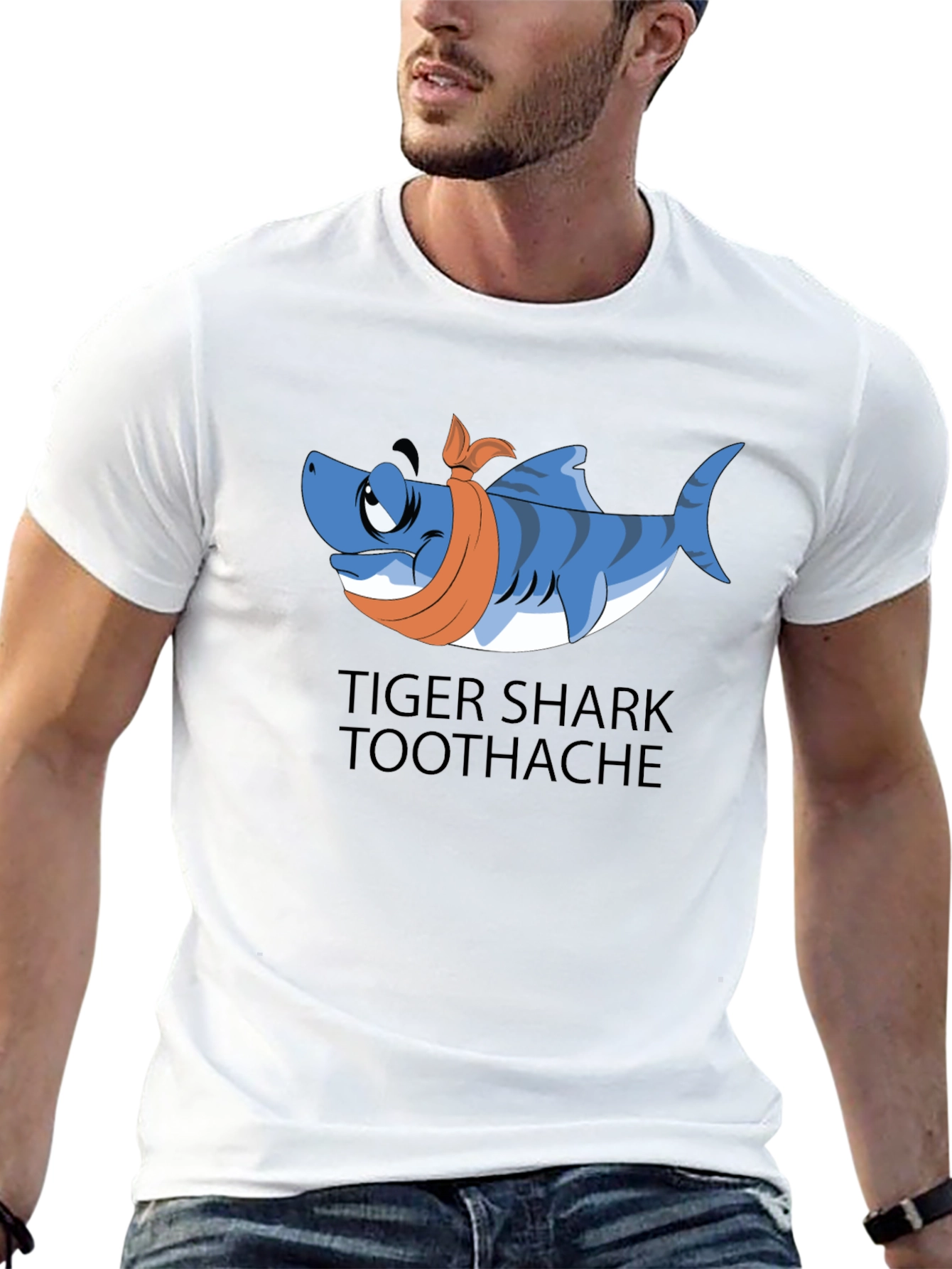 Tiger Shark Toothache T-Shirt