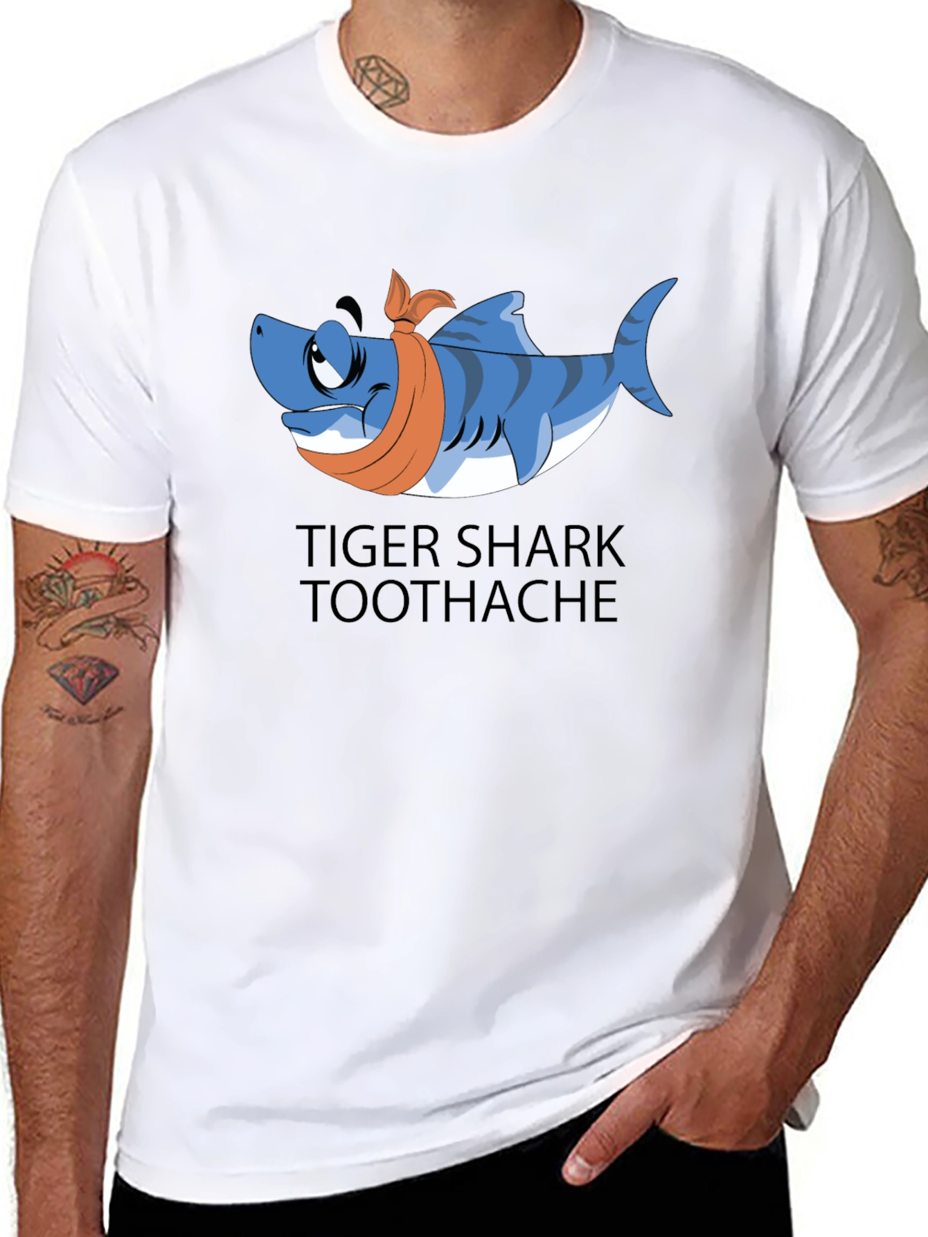 Tiger Shark Toothache T-Shirt