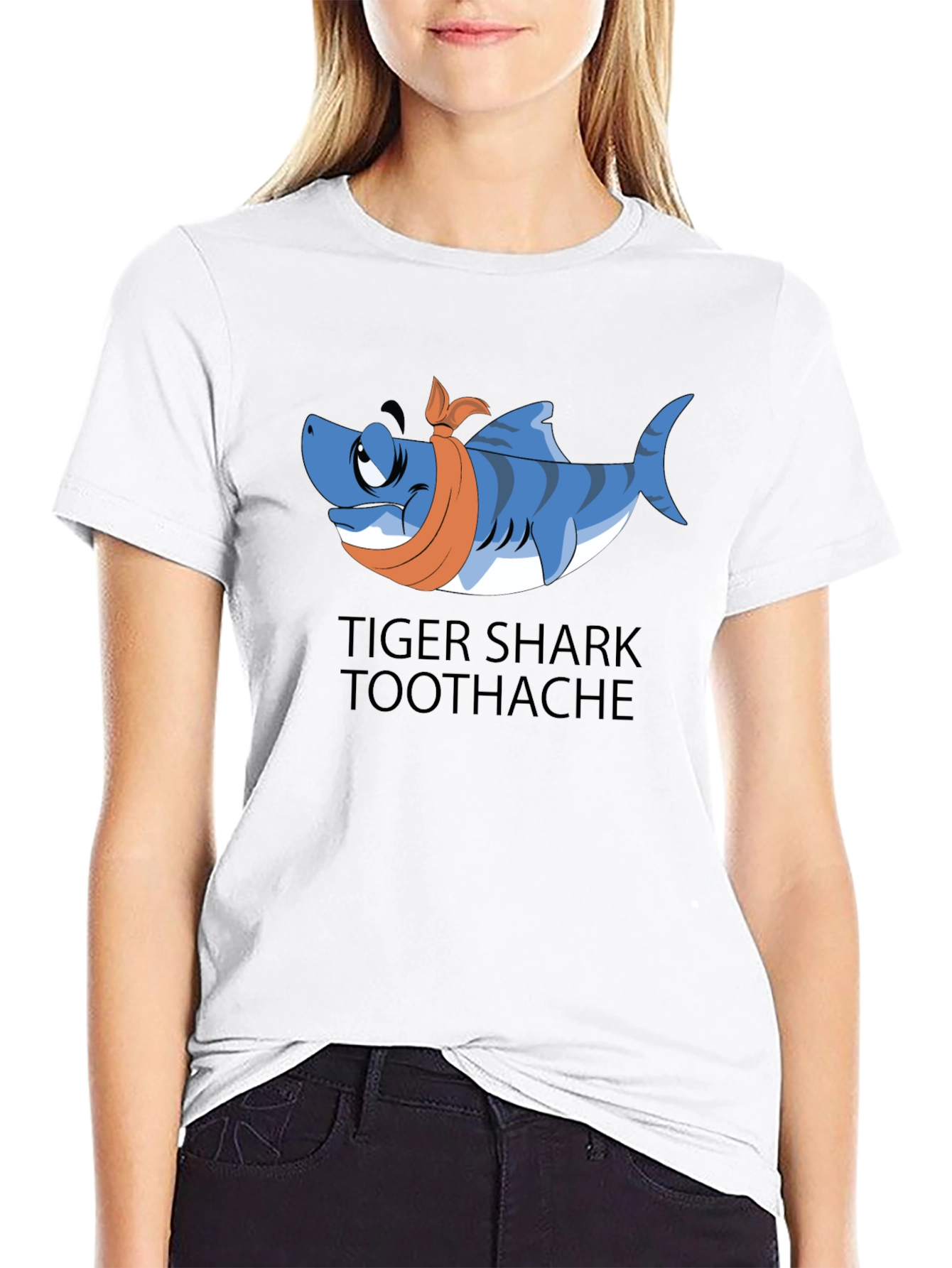 Tiger Shark Toothache T-Shirt
