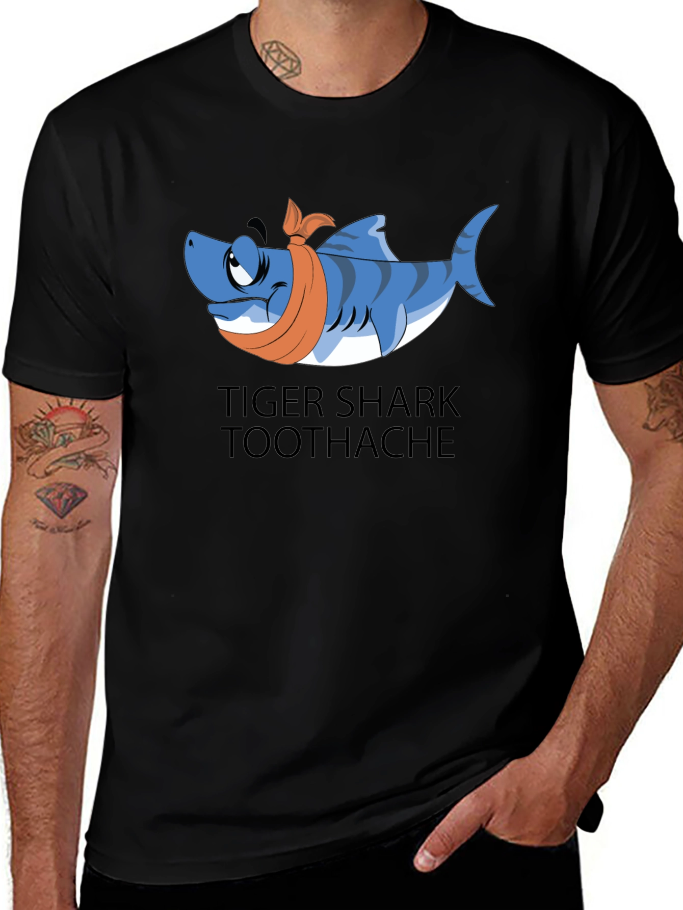 Tiger Shark Toothache T-Shirt