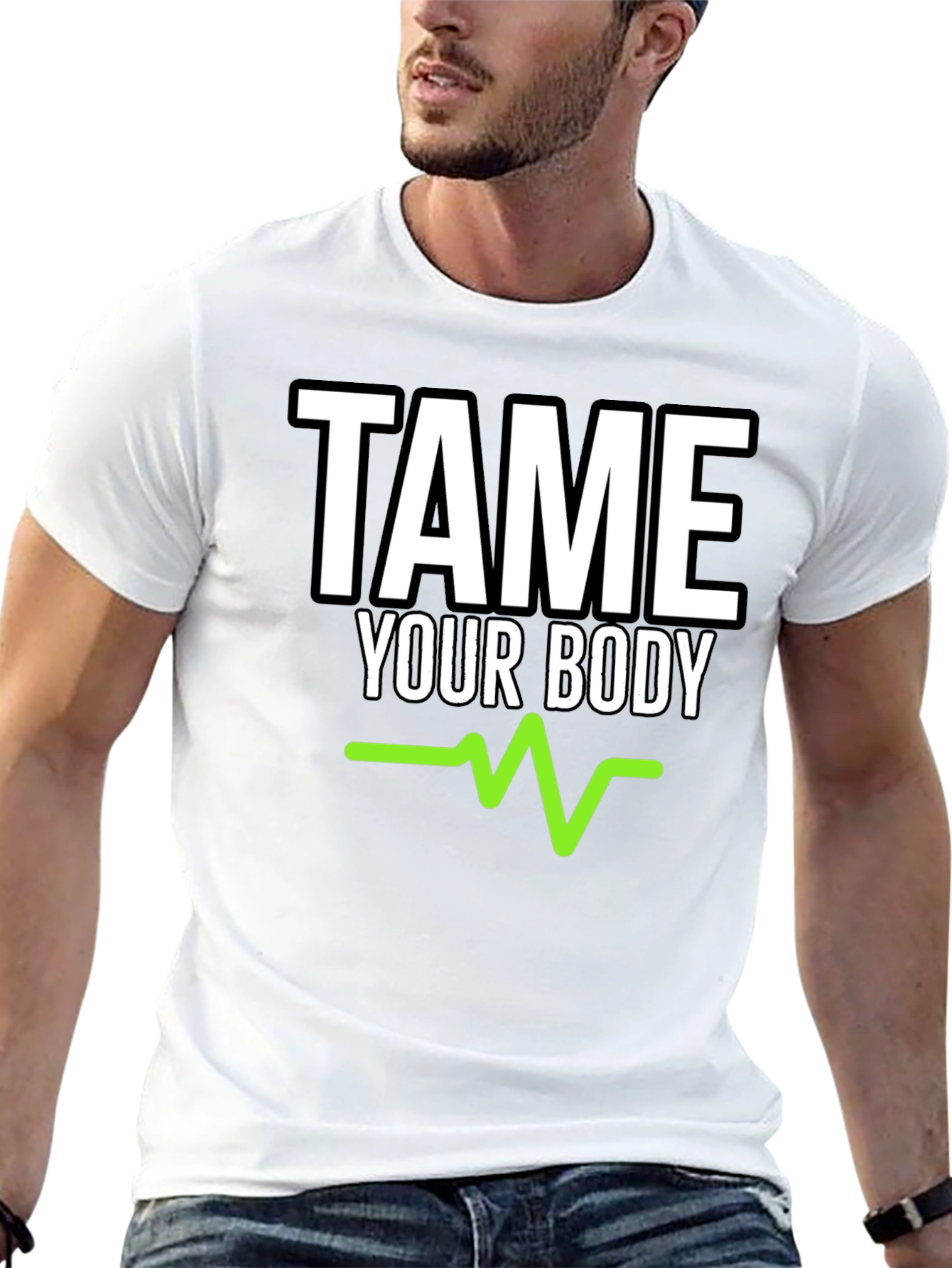Tame Your Body Graphic Tee - Fitness Motivation Shirt