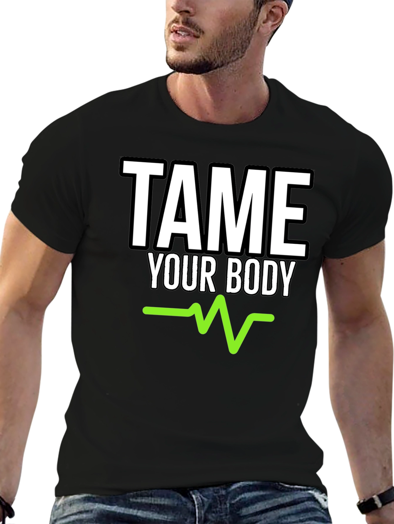 Tame Your Body Graphic Tee - Fitness Motivation Shirt