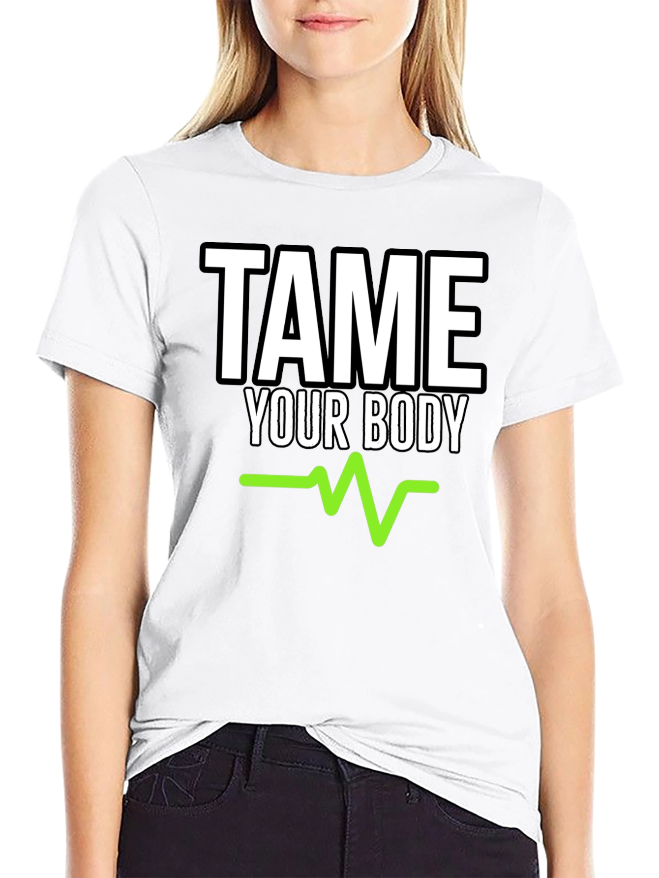 Tame Your Body Graphic Tee - Fitness Motivation Shirt