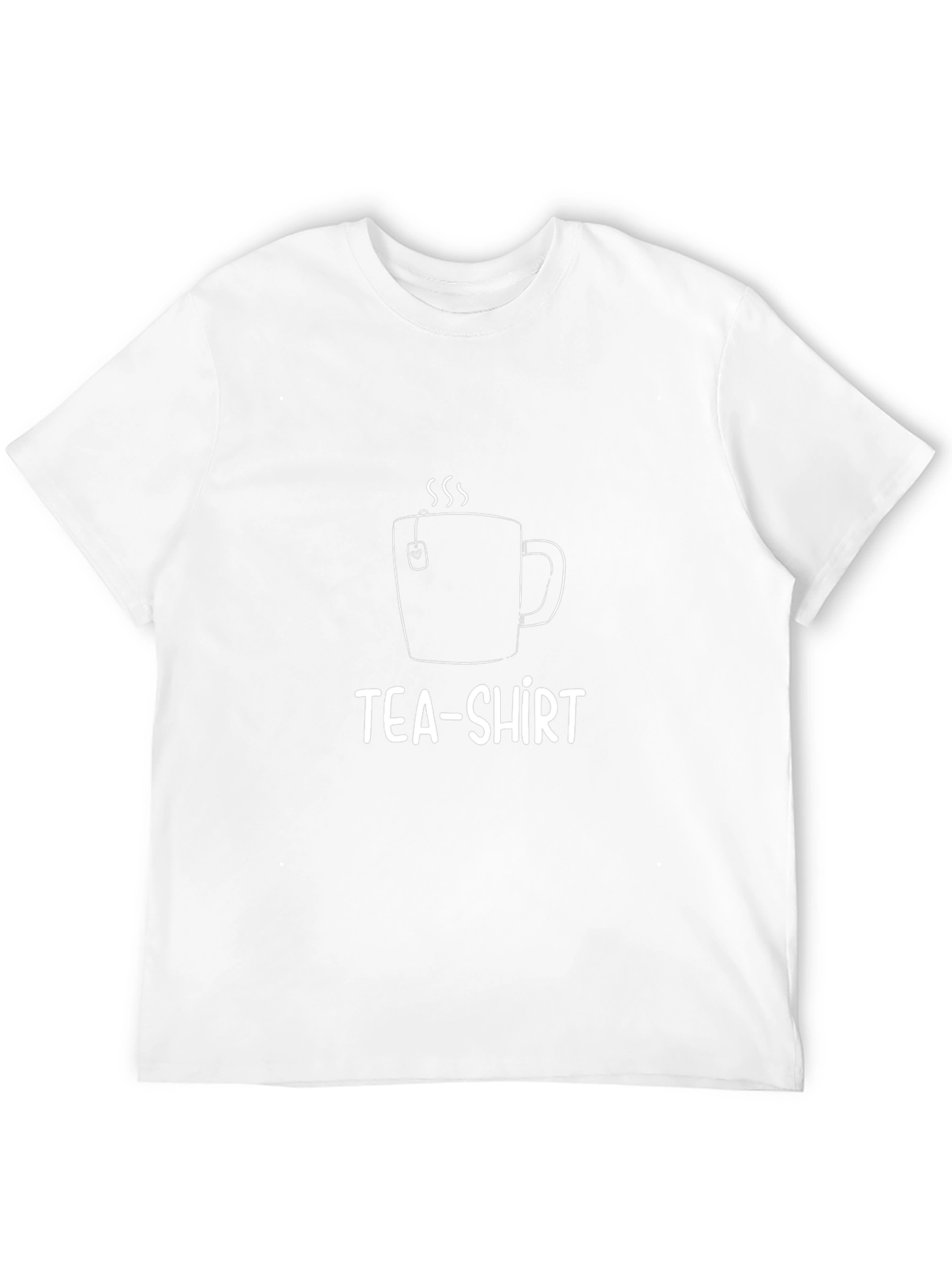 TEA-Shirt Graphic Tee - Novelty Black T-Shirt
