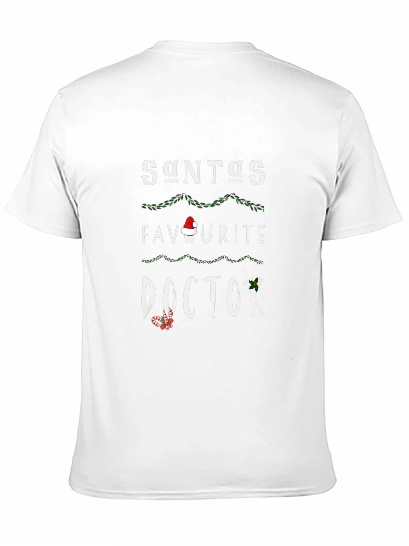 Santas Favorite Doctor Holiday T-Shirt