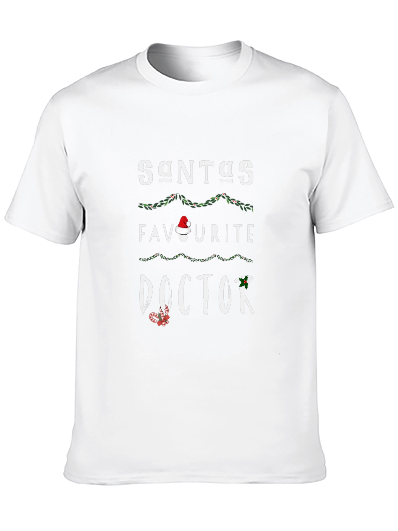 Santas Favorite Doctor Holiday T-Shirt