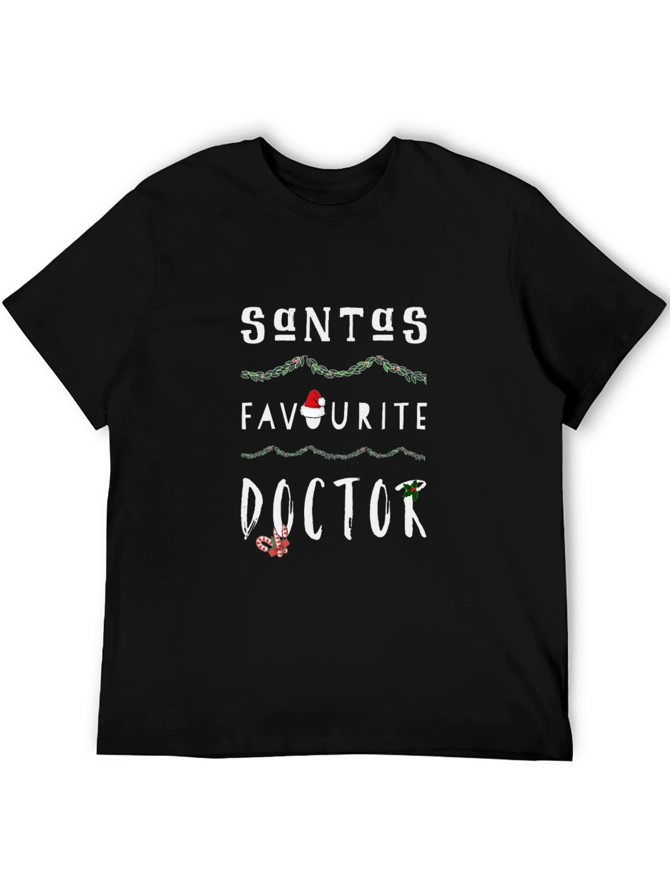 Santas Favorite Doctor Holiday T-Shirt