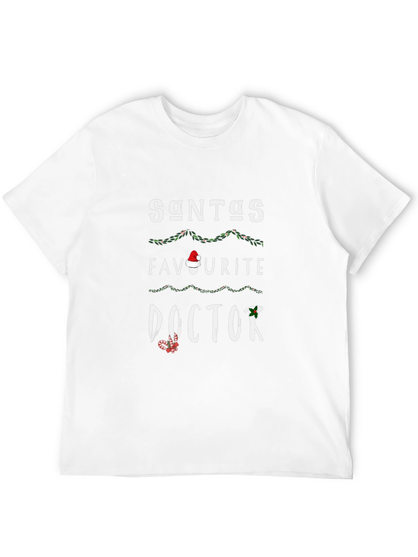 Santas Favorite Doctor Holiday T-Shirt