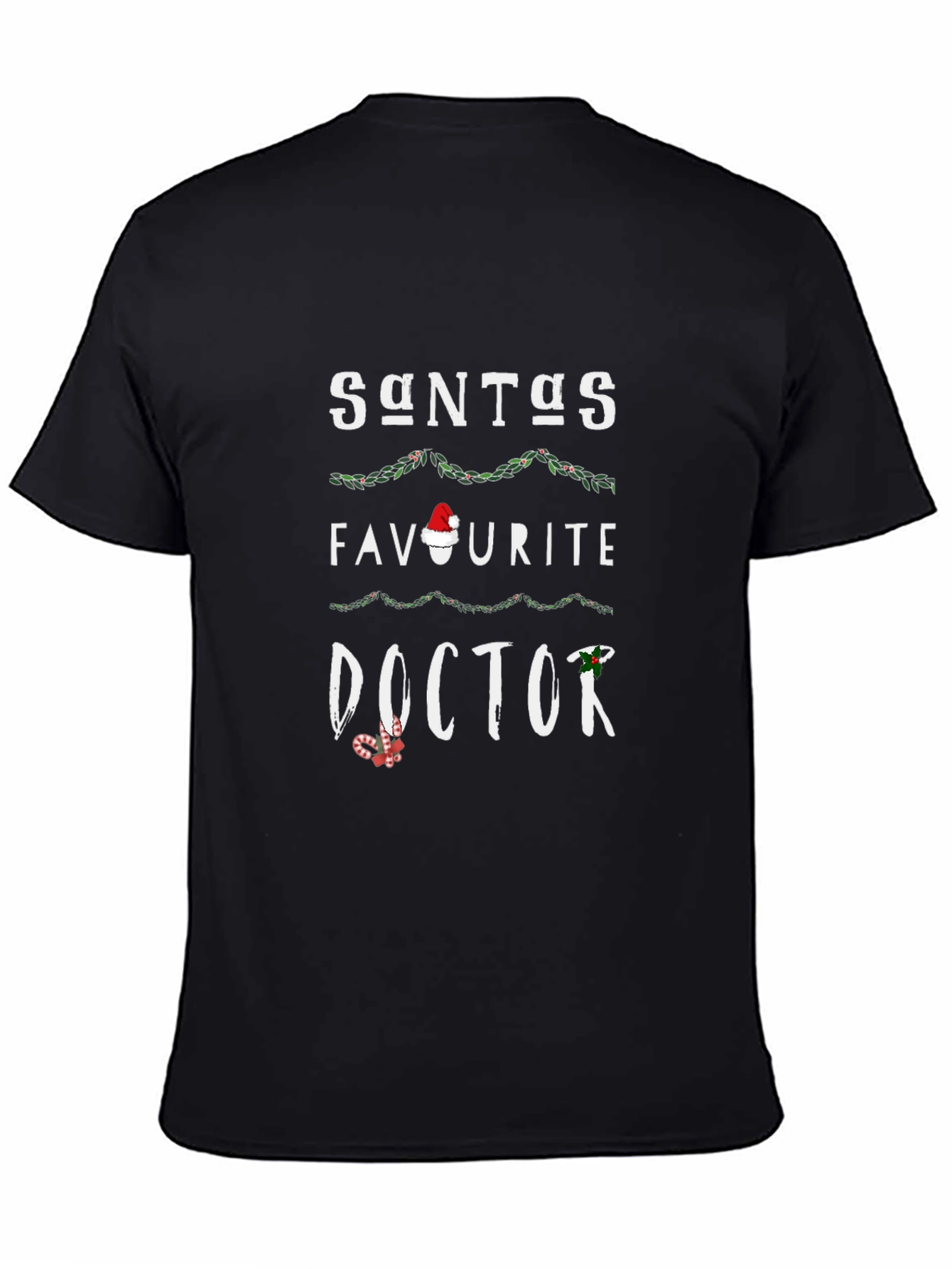 Santas Favorite Doctor Holiday T-Shirt
