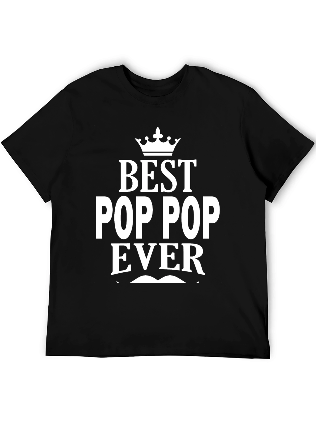 Best Pop Pop Ever Black T-Shirt