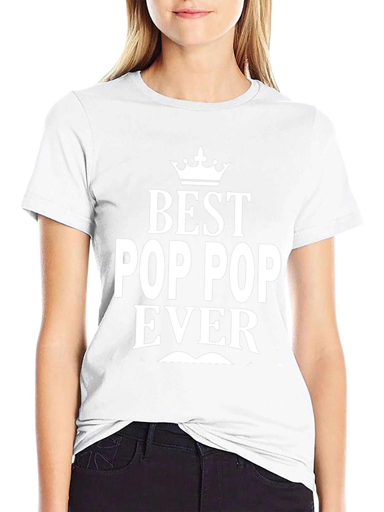 Best Pop Pop Ever Black T-Shirt