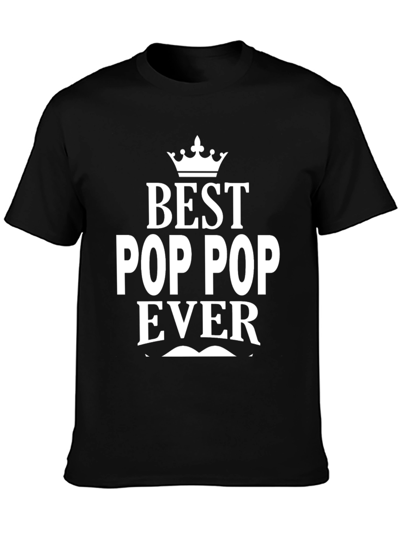 Best Pop Pop Ever Black T-Shirt