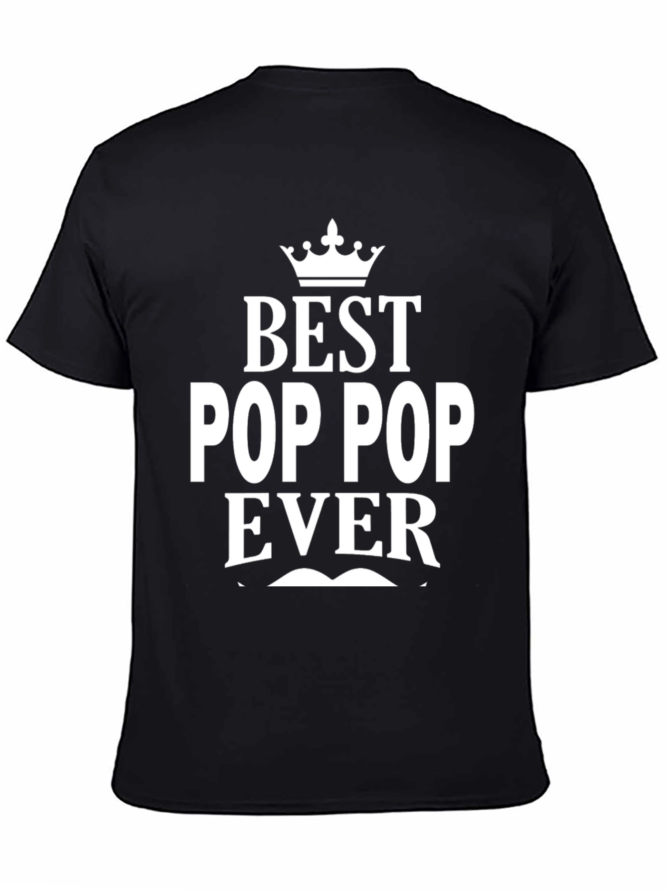 Best Pop Pop Ever Black T-Shirt
