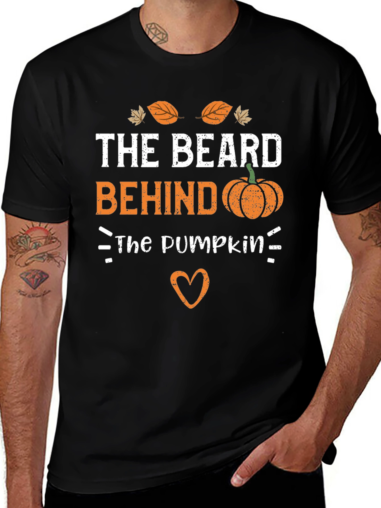 The Beard Behind The Pumpkin T-Shirt