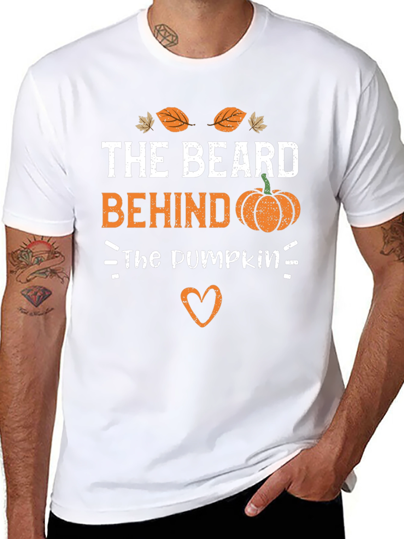 The Beard Behind The Pumpkin T-Shirt