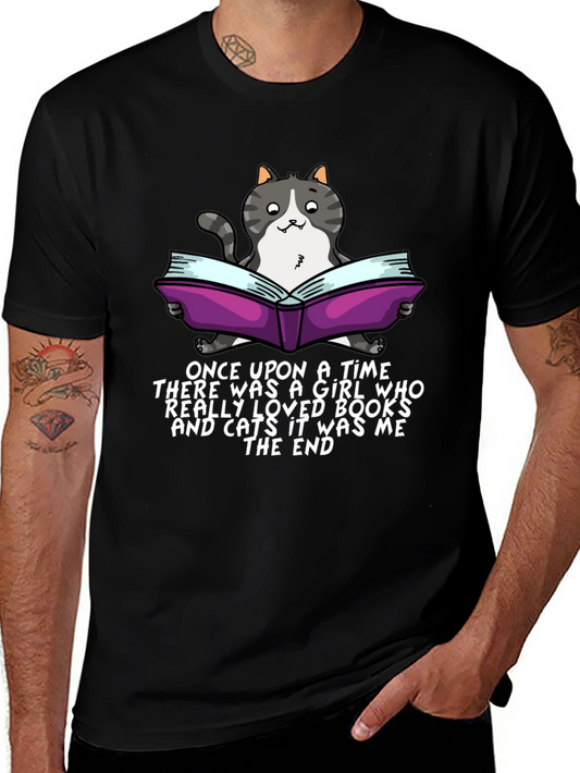Cat Lover T-Shirt - Once Upon a Time Bookish Tee