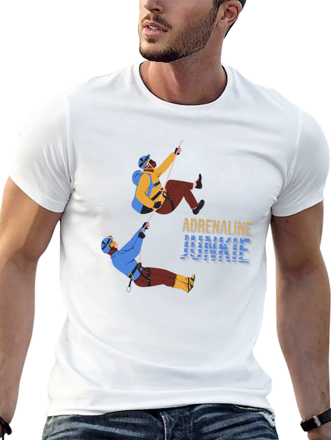 Adrenaline Junkie Graphic T-Shirt