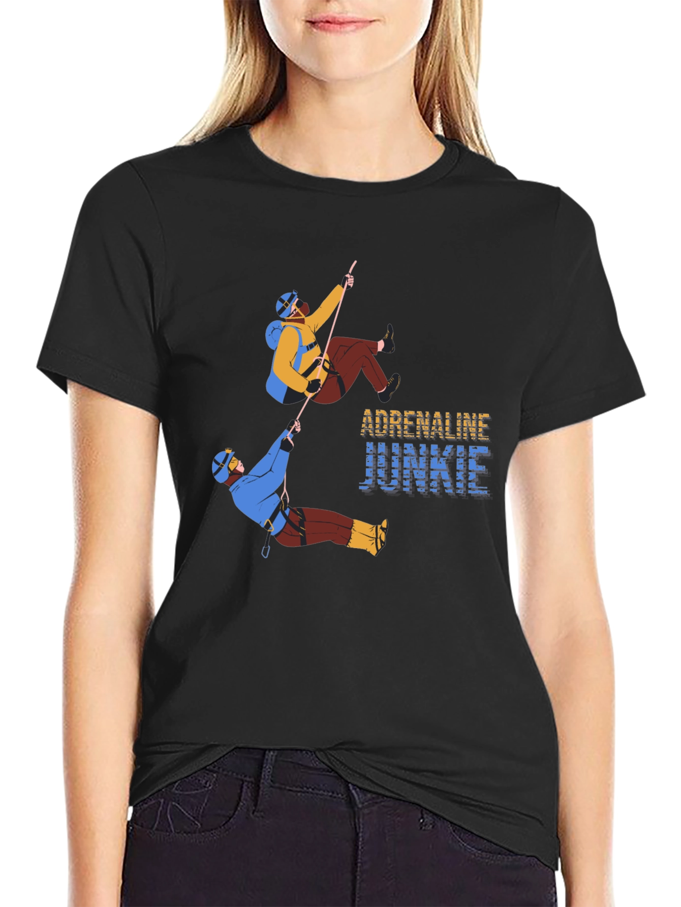 Adrenaline Junkie Graphic T-Shirt