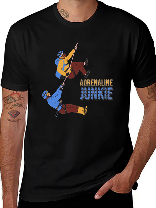 Adrenaline Junkie Graphic T-Shirt