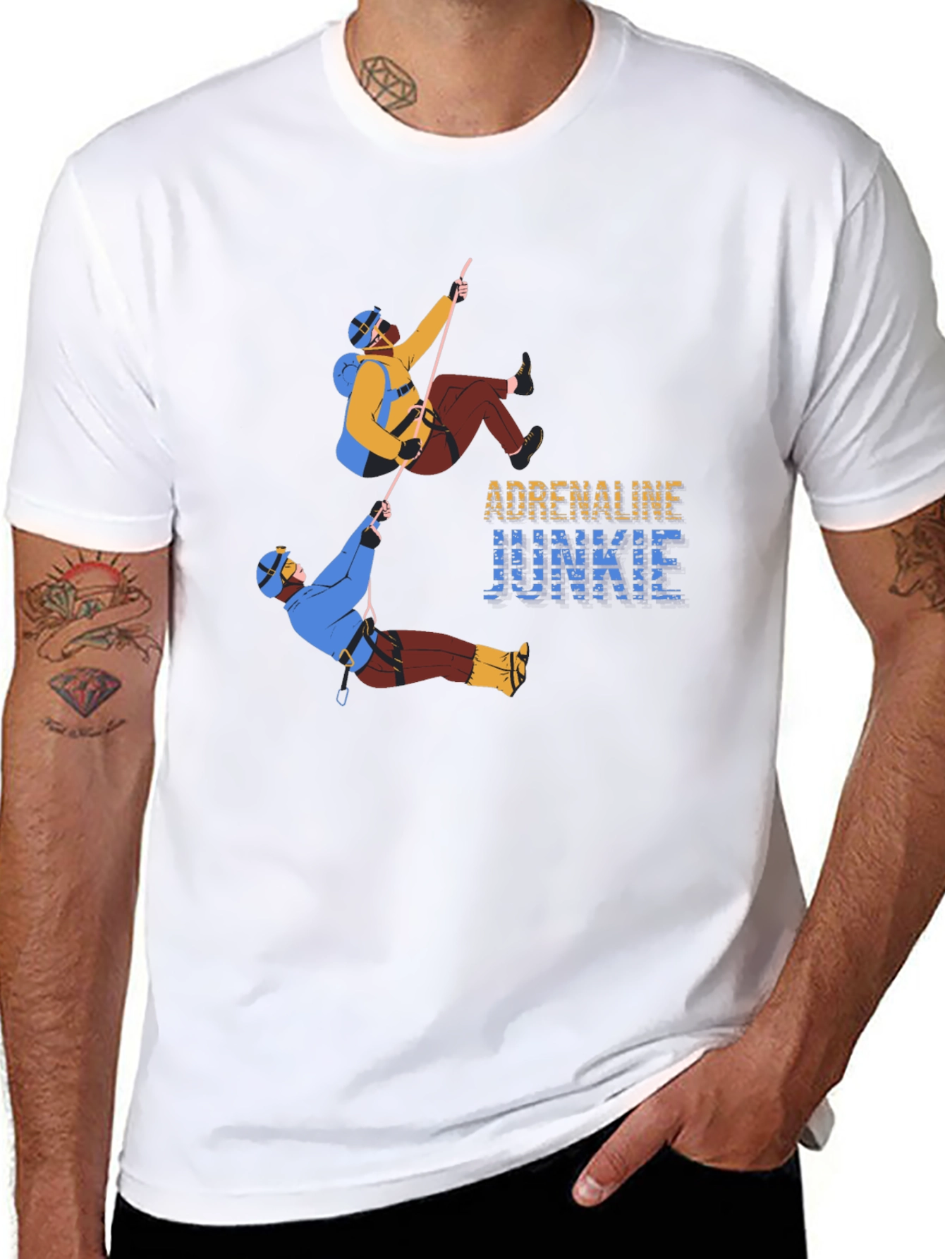 Adrenaline Junkie Graphic T-Shirt