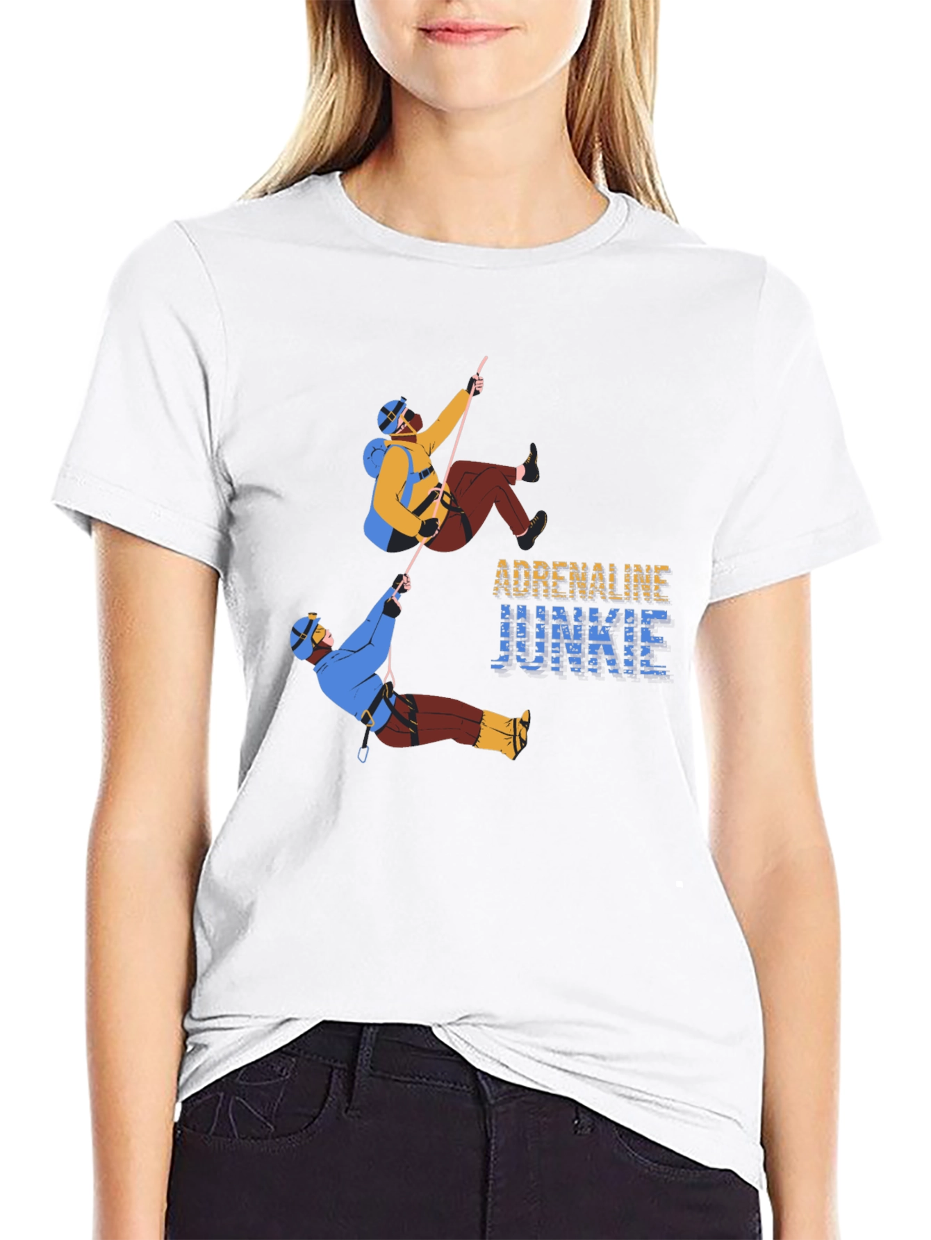 Adrenaline Junkie Graphic T-Shirt