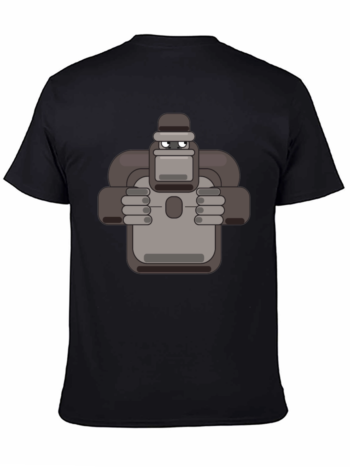 Cartoon Gorilla Graphic T-Shirt