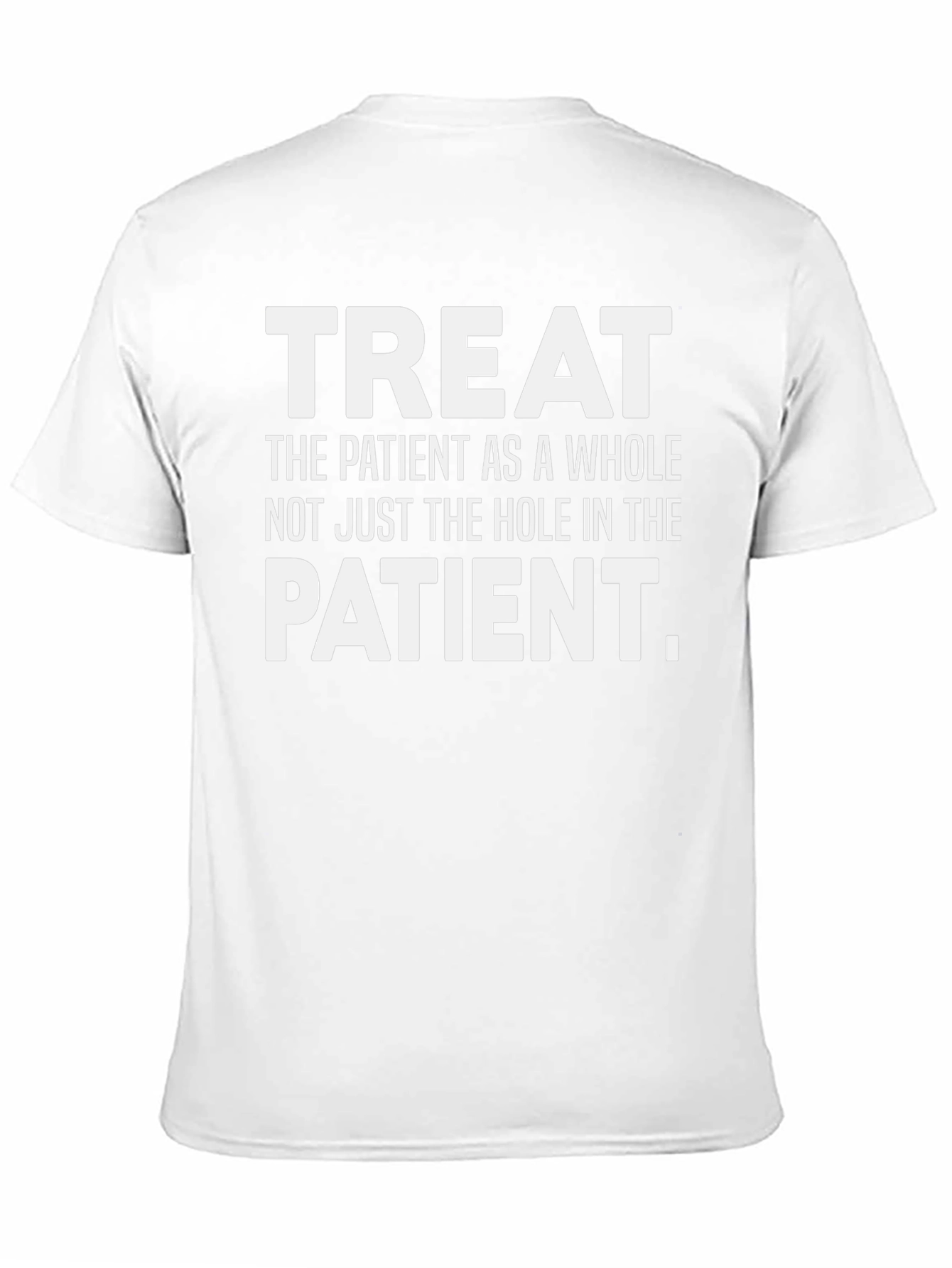 Treat The Patient Black T-Shirt