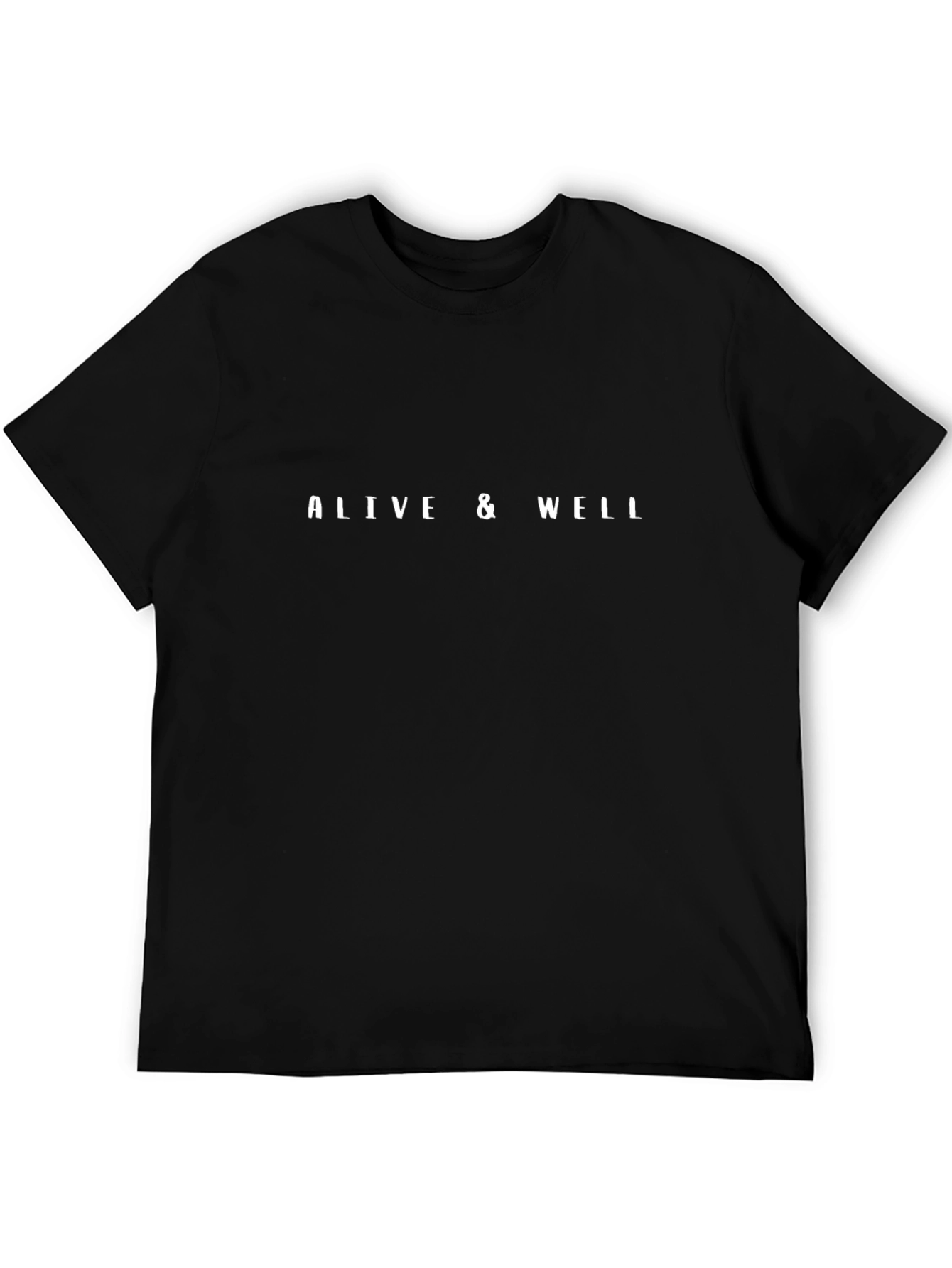 Alive & Well Black Graphic Tee