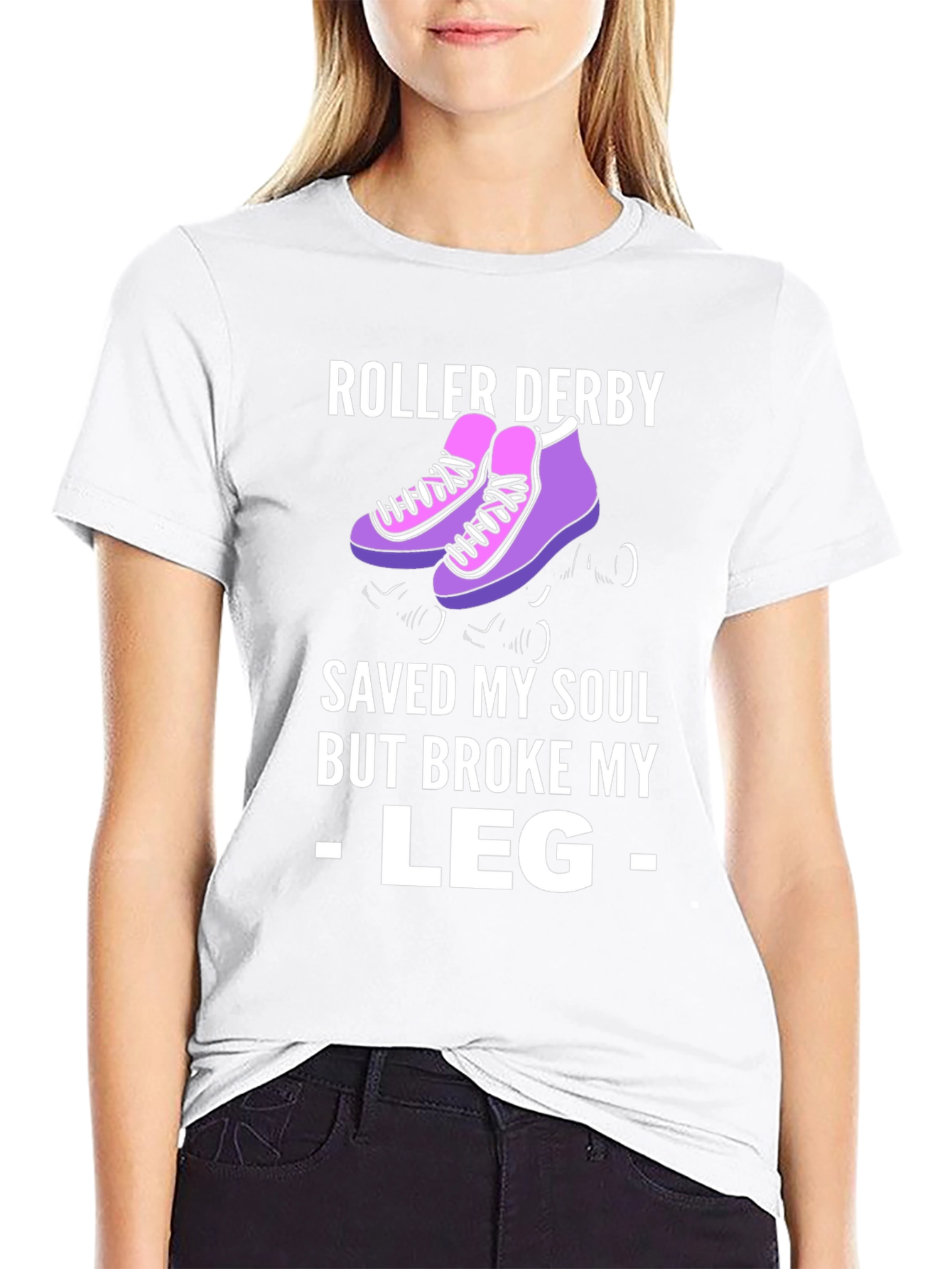 Roller Derby Saved My Soul T-Shirt