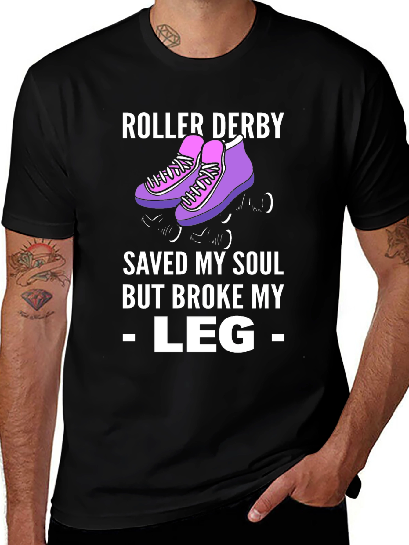 Roller Derby Saved My Soul T-Shirt