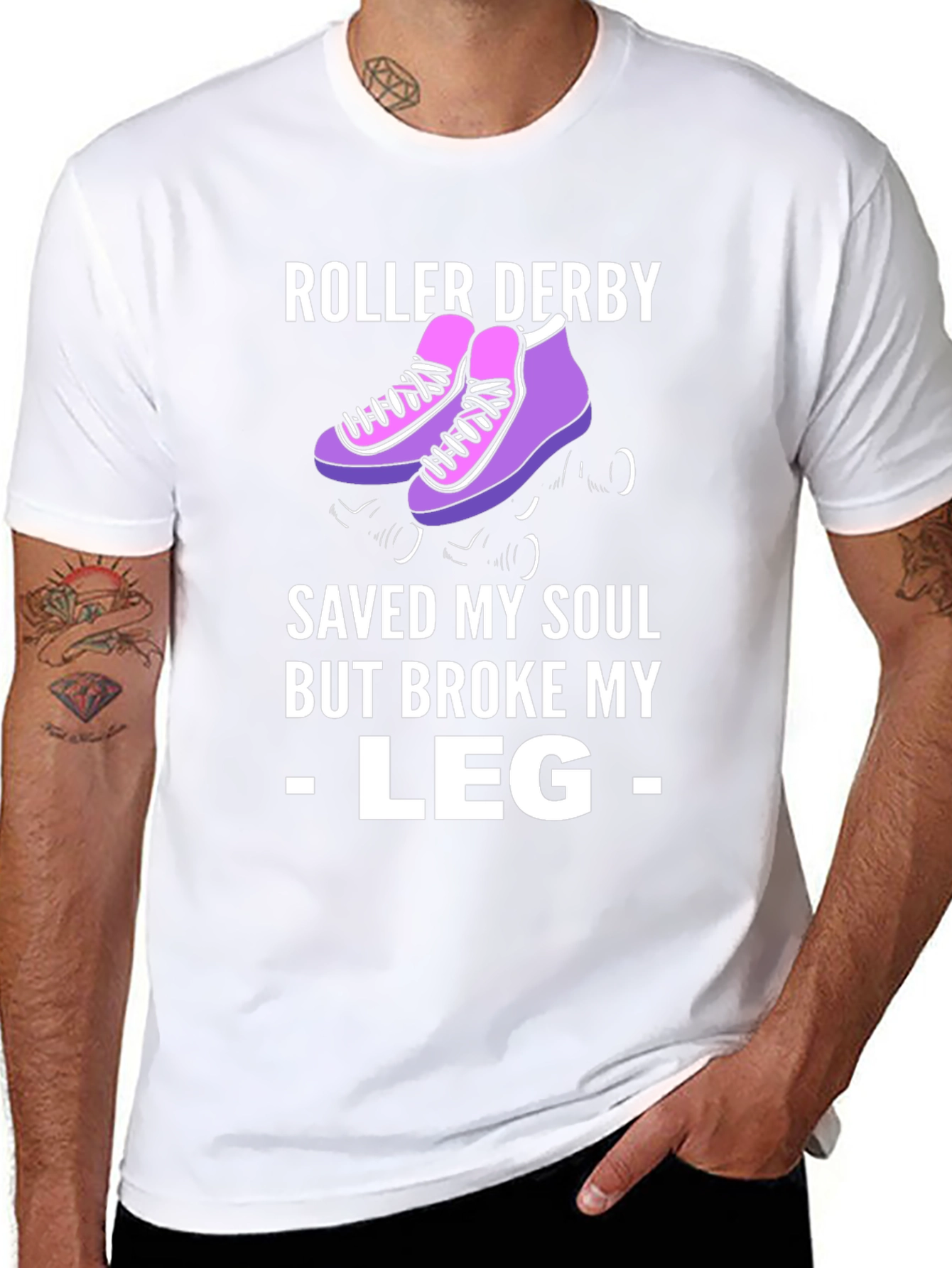 Roller Derby Saved My Soul T-Shirt