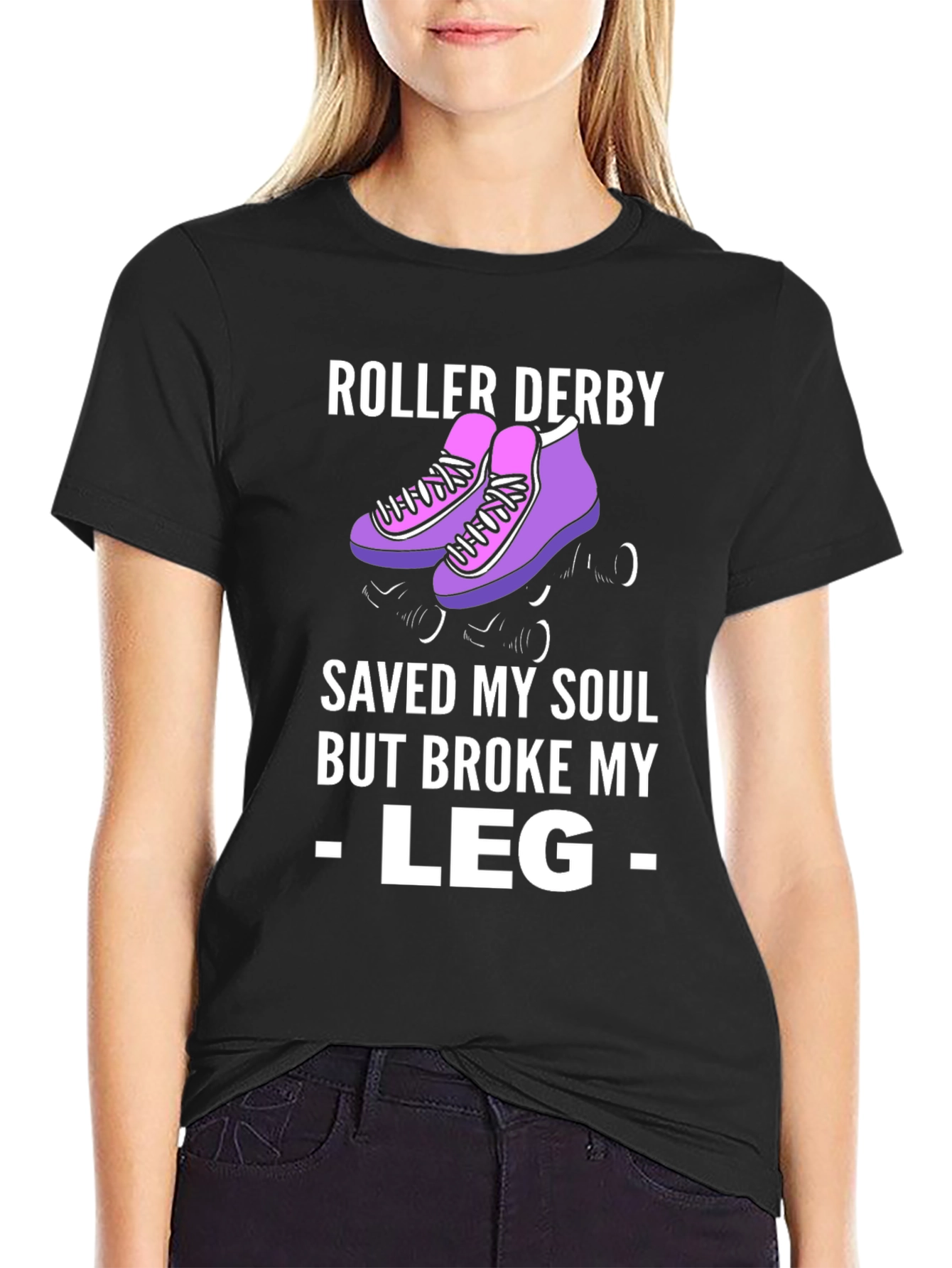 Roller Derby Saved My Soul T-Shirt