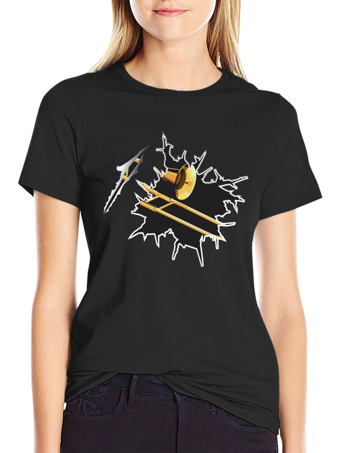 Trombone T-Shirt - Musician Gift