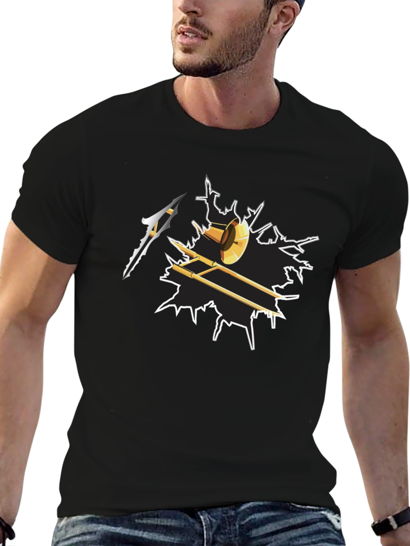 Trombone T-Shirt - Musician Gift