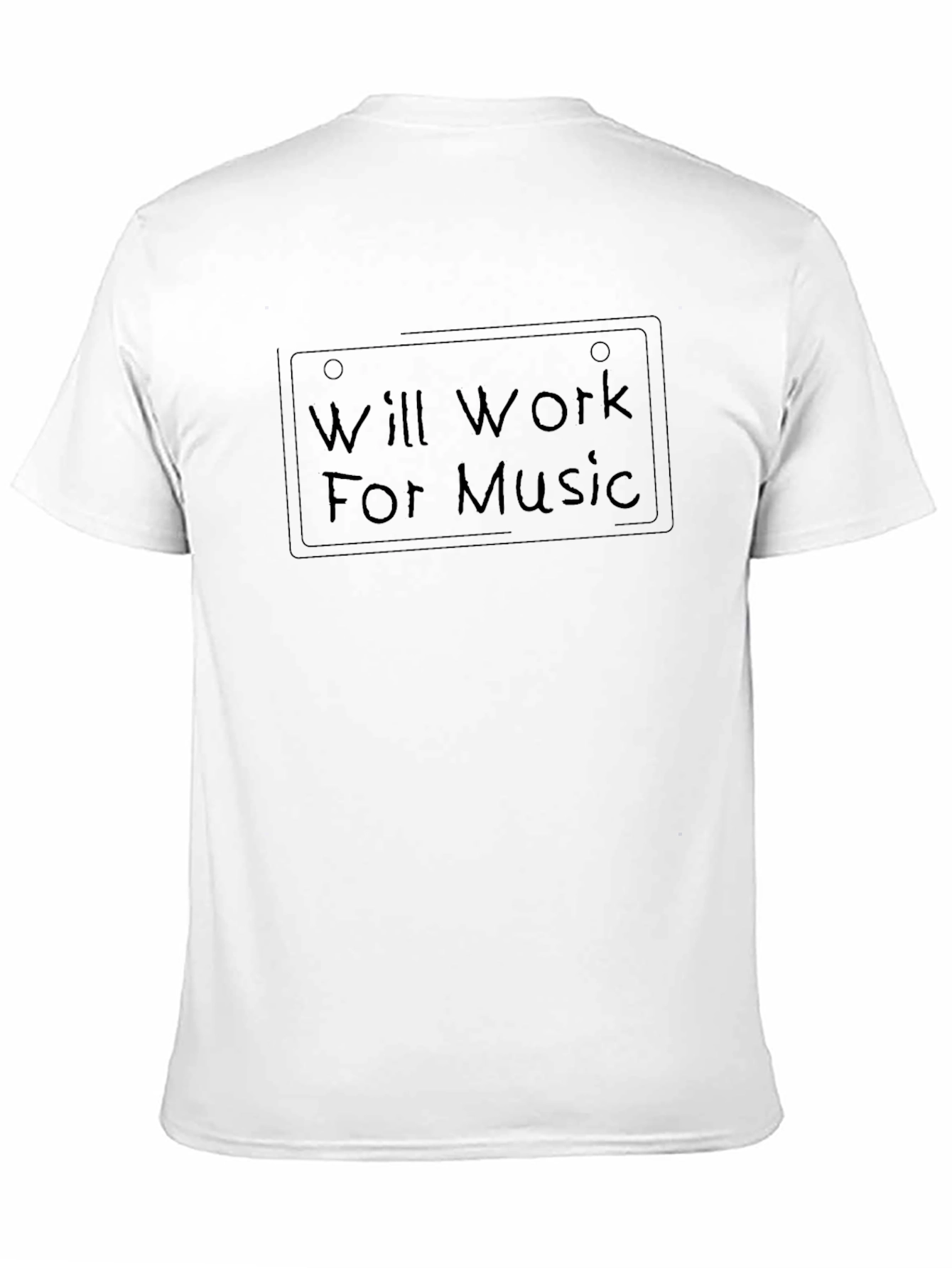 Will Work For Music T-Shirt