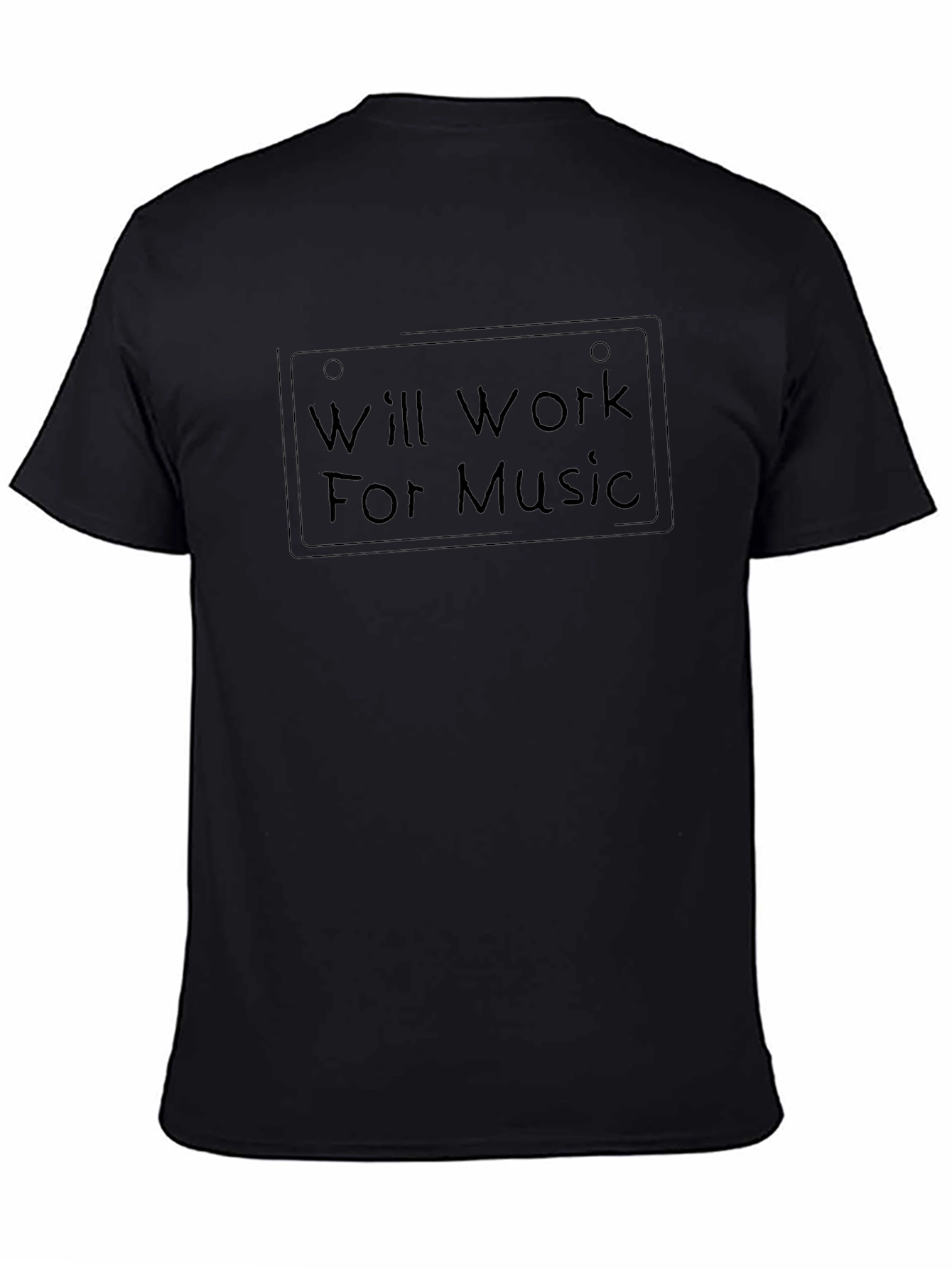 Will Work For Music T-Shirt