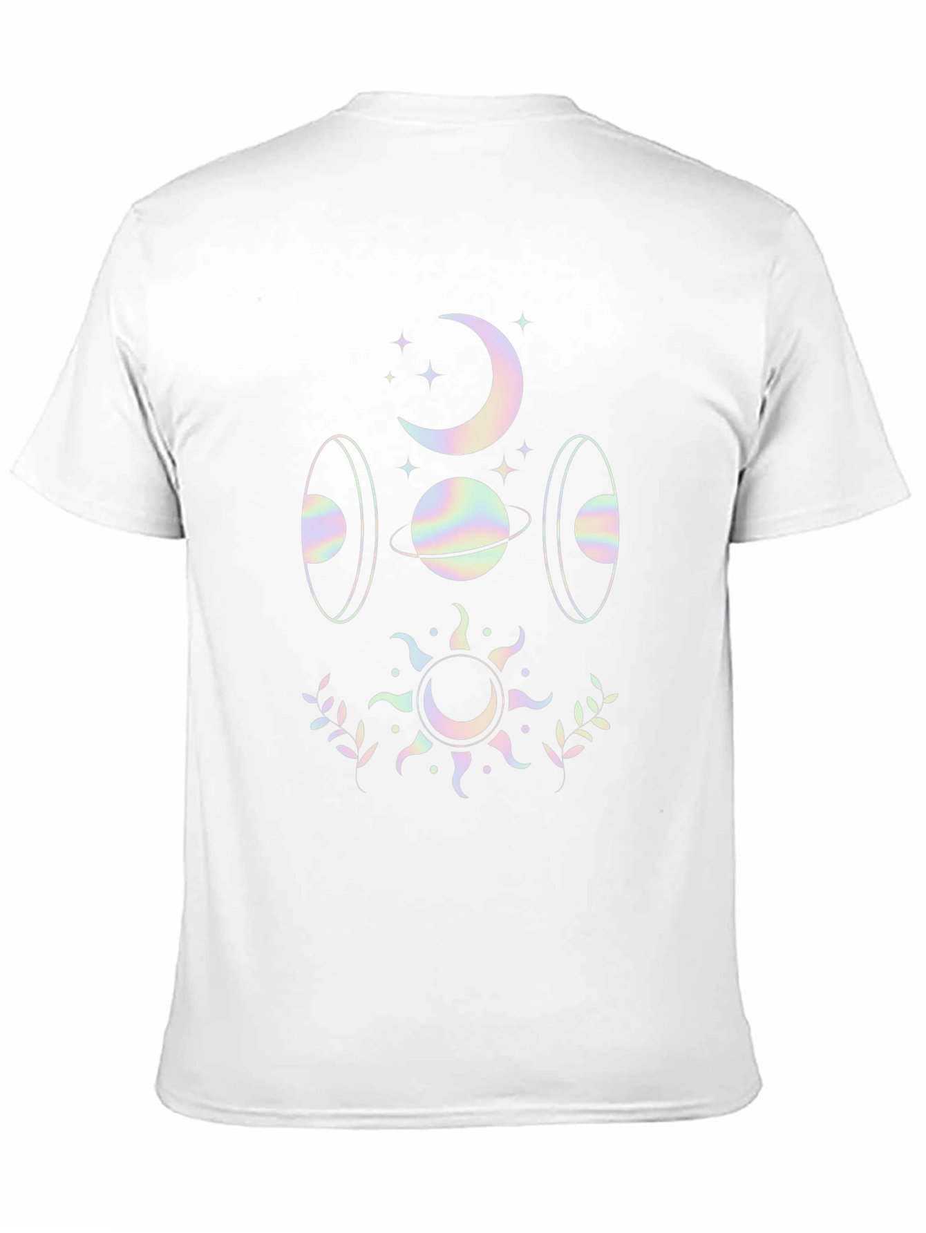 Celestial Graphic Tee - Moon Sun & Planets