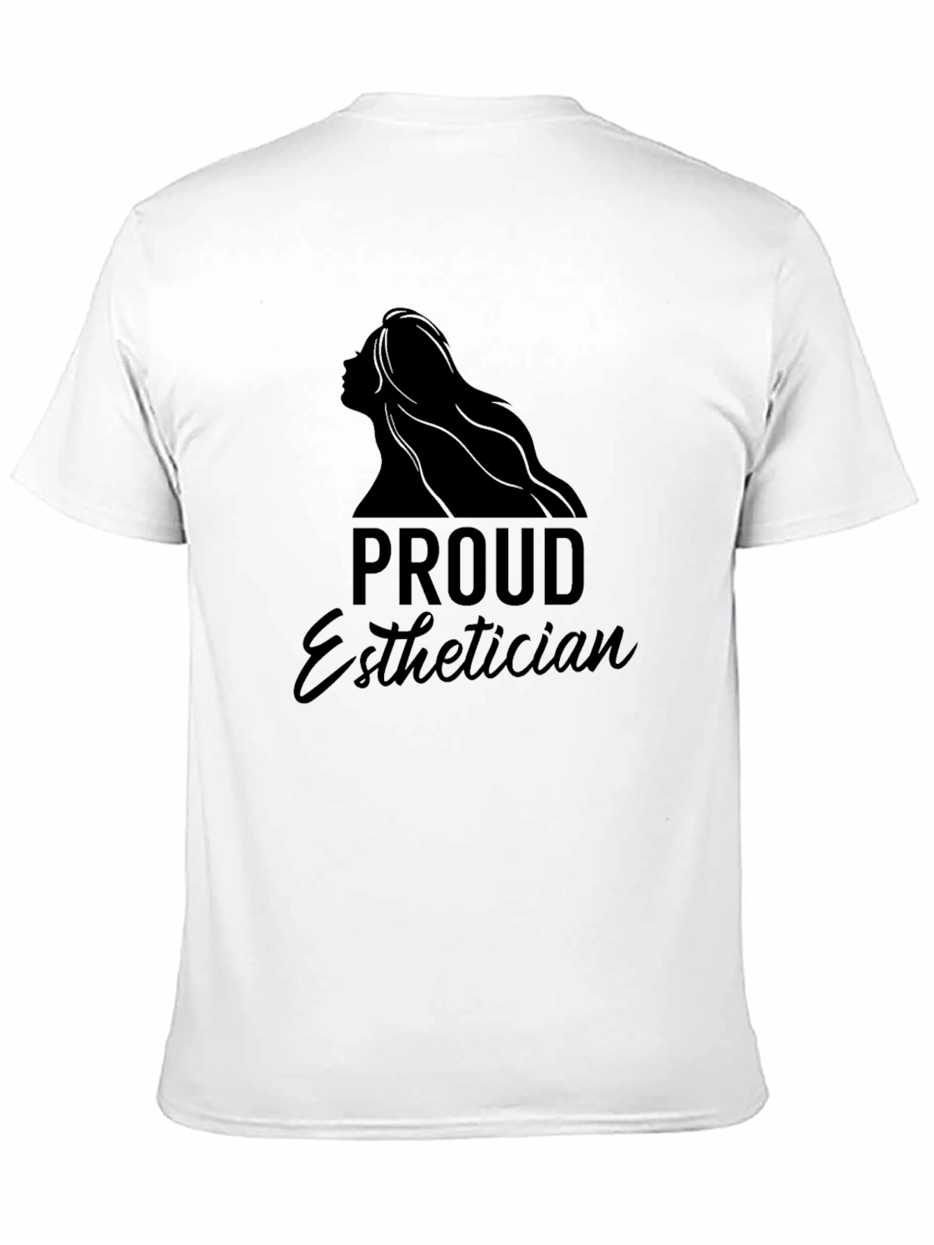 Proud Esthetician Black T-Shirt