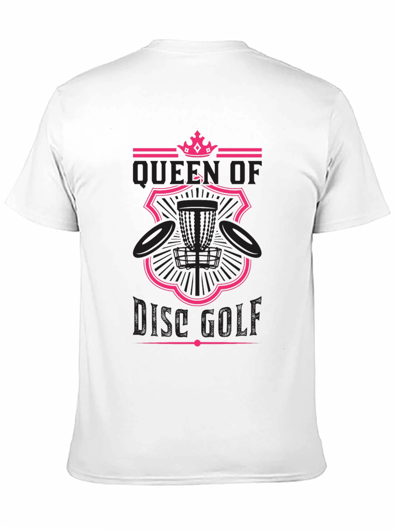 Queen of Disc Golf T-Shirt - Black