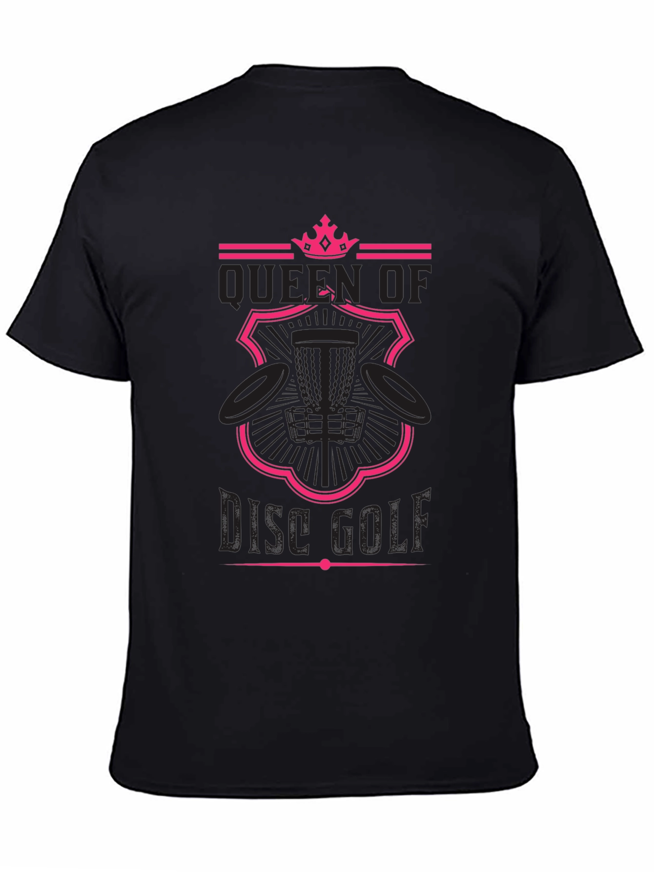 Queen of Disc Golf T-Shirt - Black